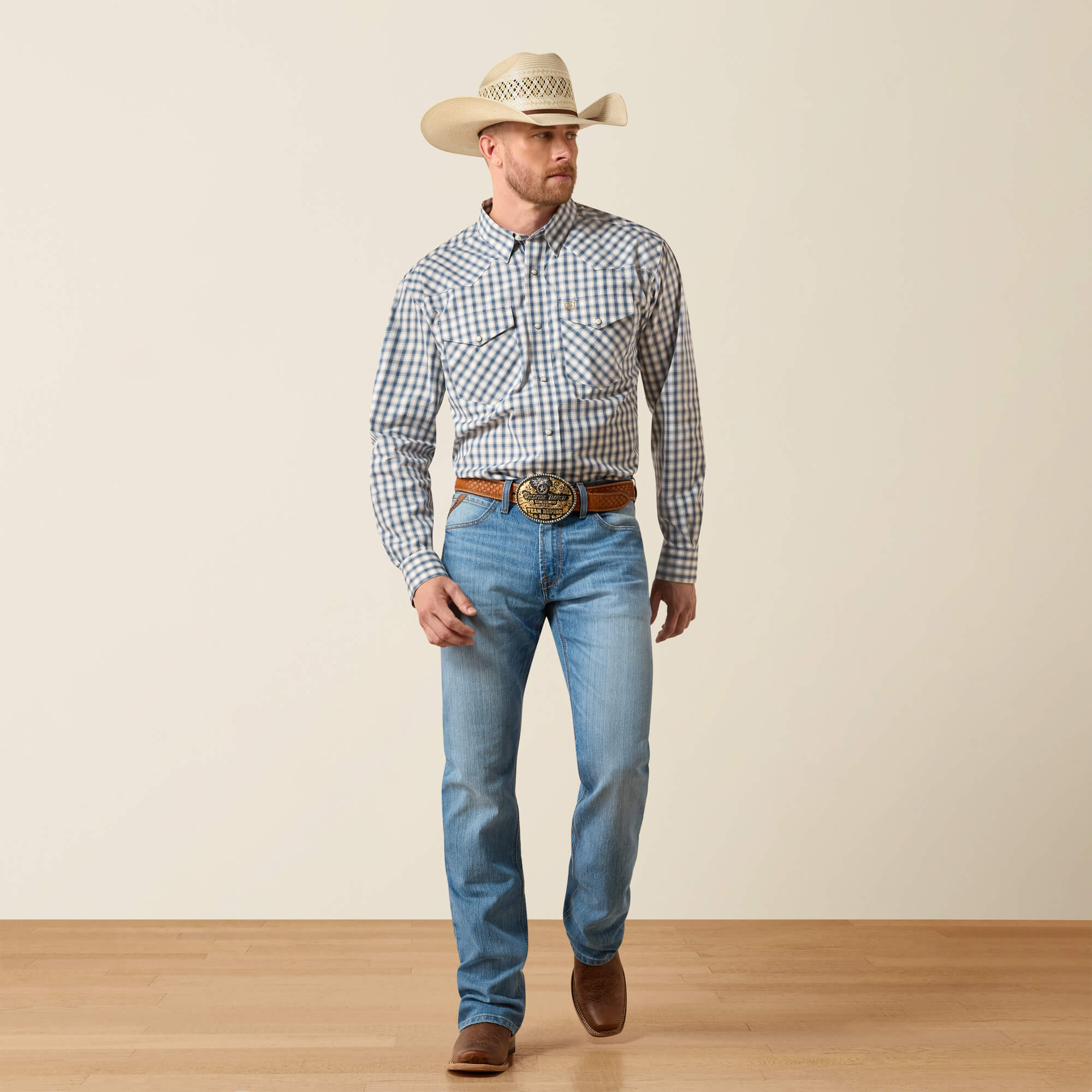 M4 Relaxed Tobias Boot Cut Jeans Full - DOYLE