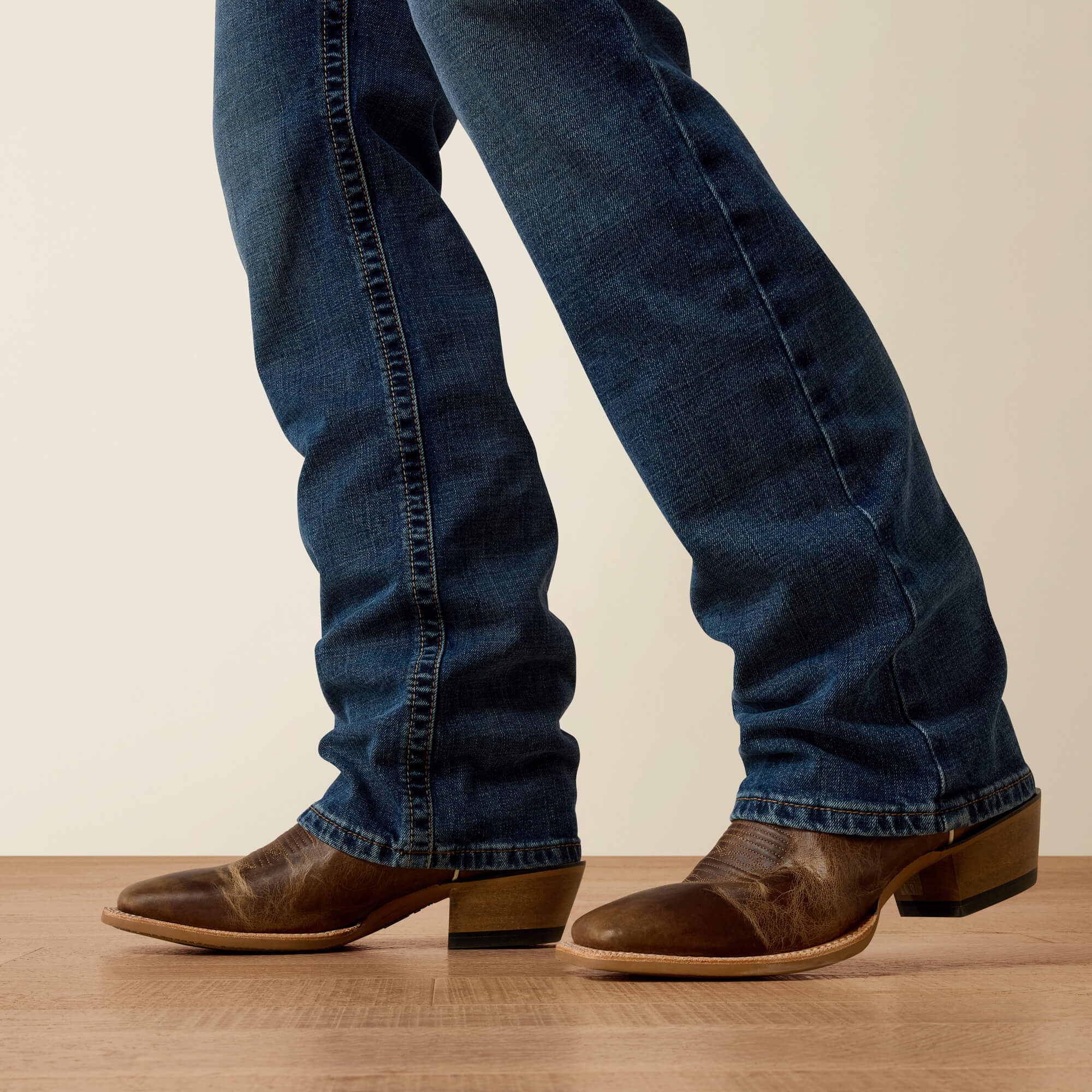 M4 Relaxed Thornton Boot Cut Jeans 03 - HEATH