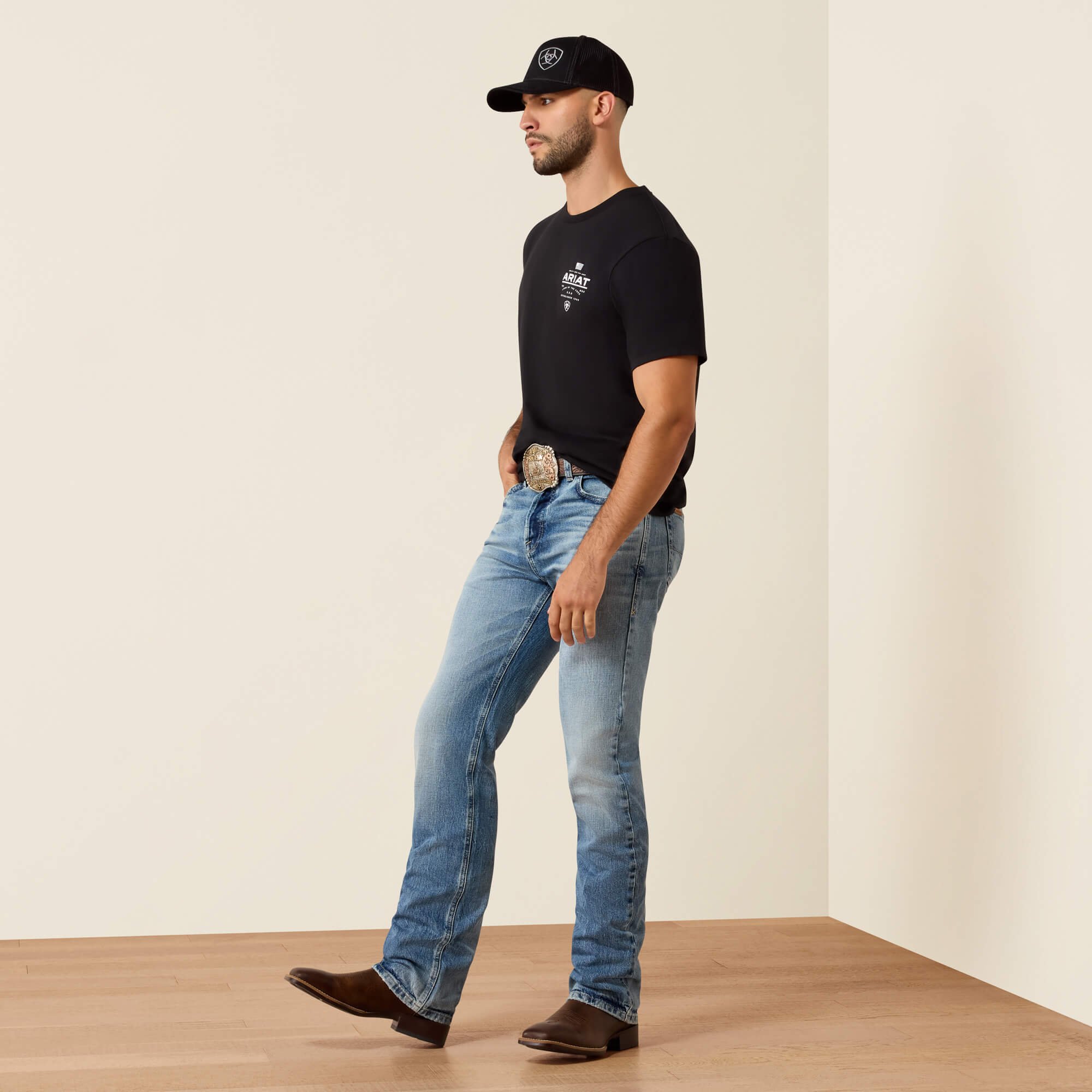 M7 Slim Tex Classic Rise Straight Leg Jeans Full - RANGER