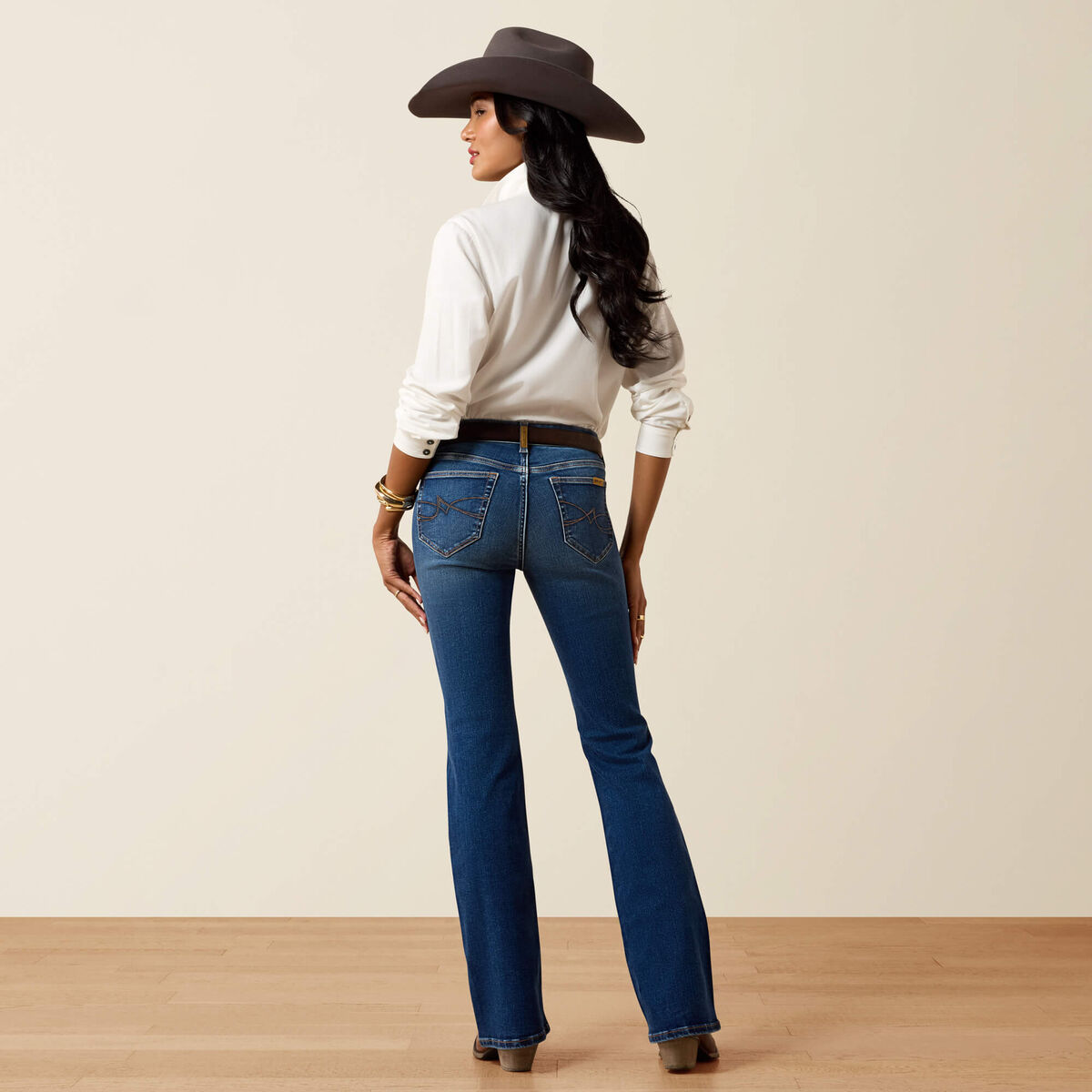 Perfect Rise Revel Vilma Ultrastretch Boot Cut Jeans - Oasis