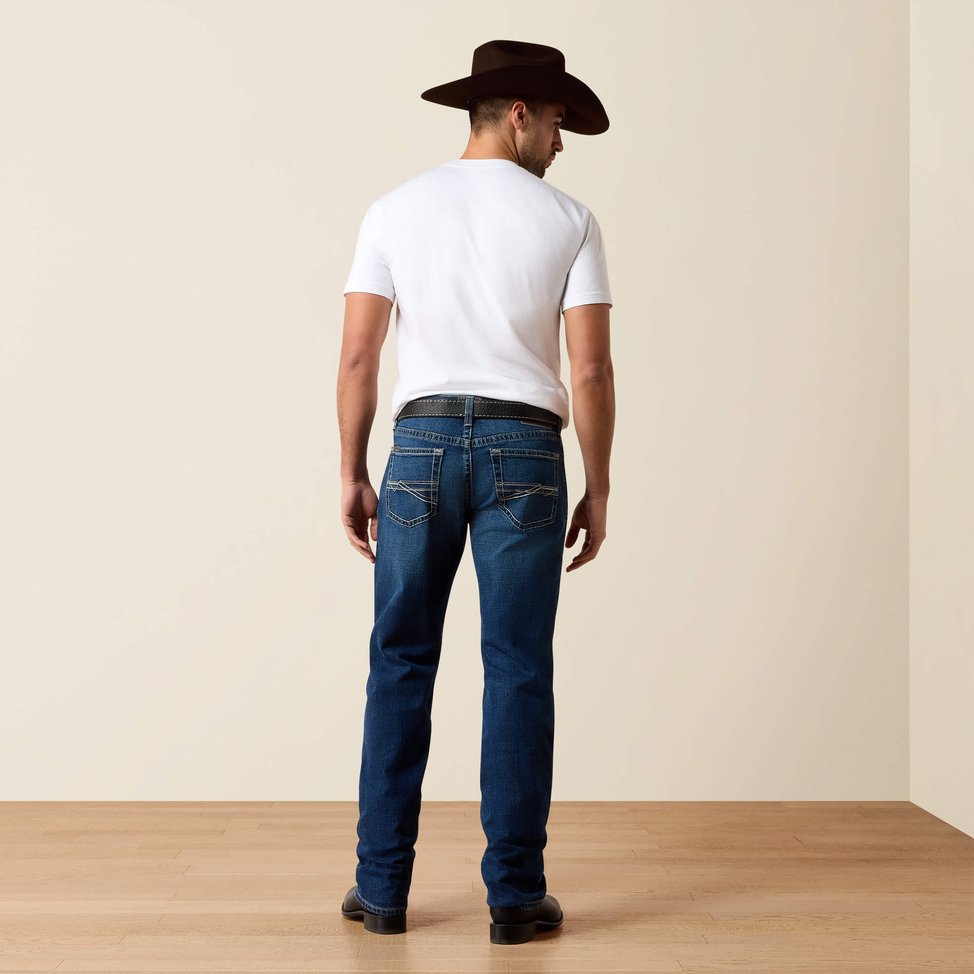 M2 Traditional Relaxed Ryler Boot Cut Jeans 02 - KENNY