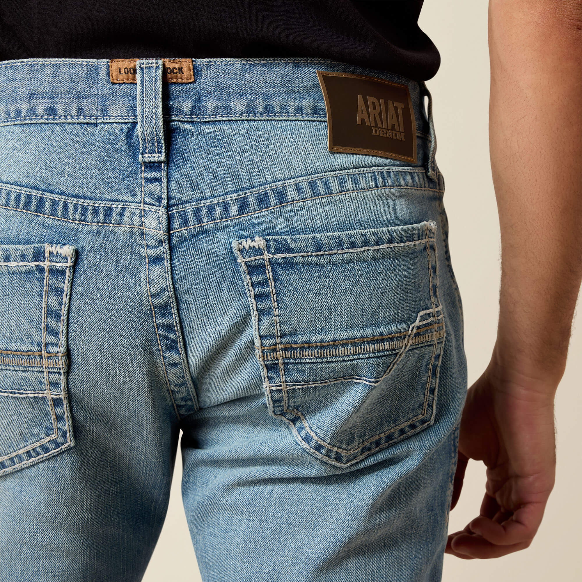 M7 Slim Casper Straight Leg Jeans Back - KAYNE