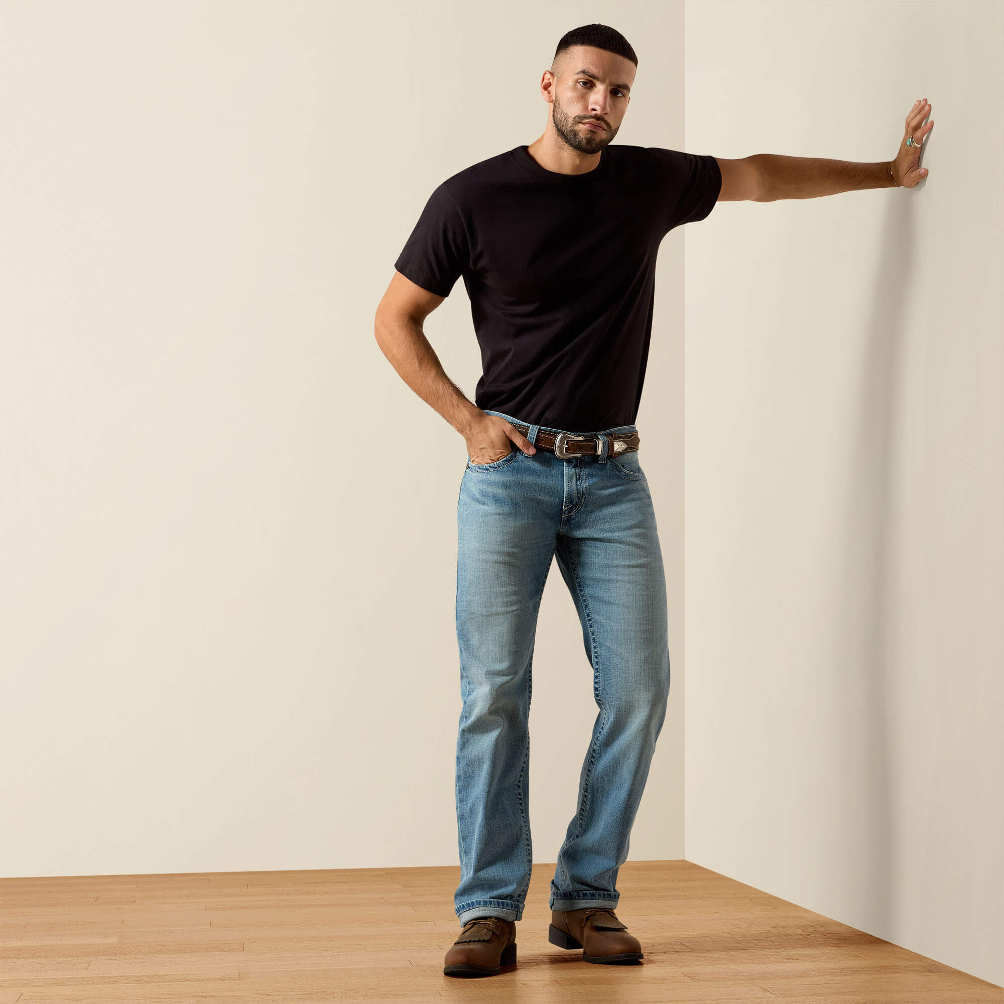 M7 Slim Casper Straight Leg Jeans Full - KAYNE