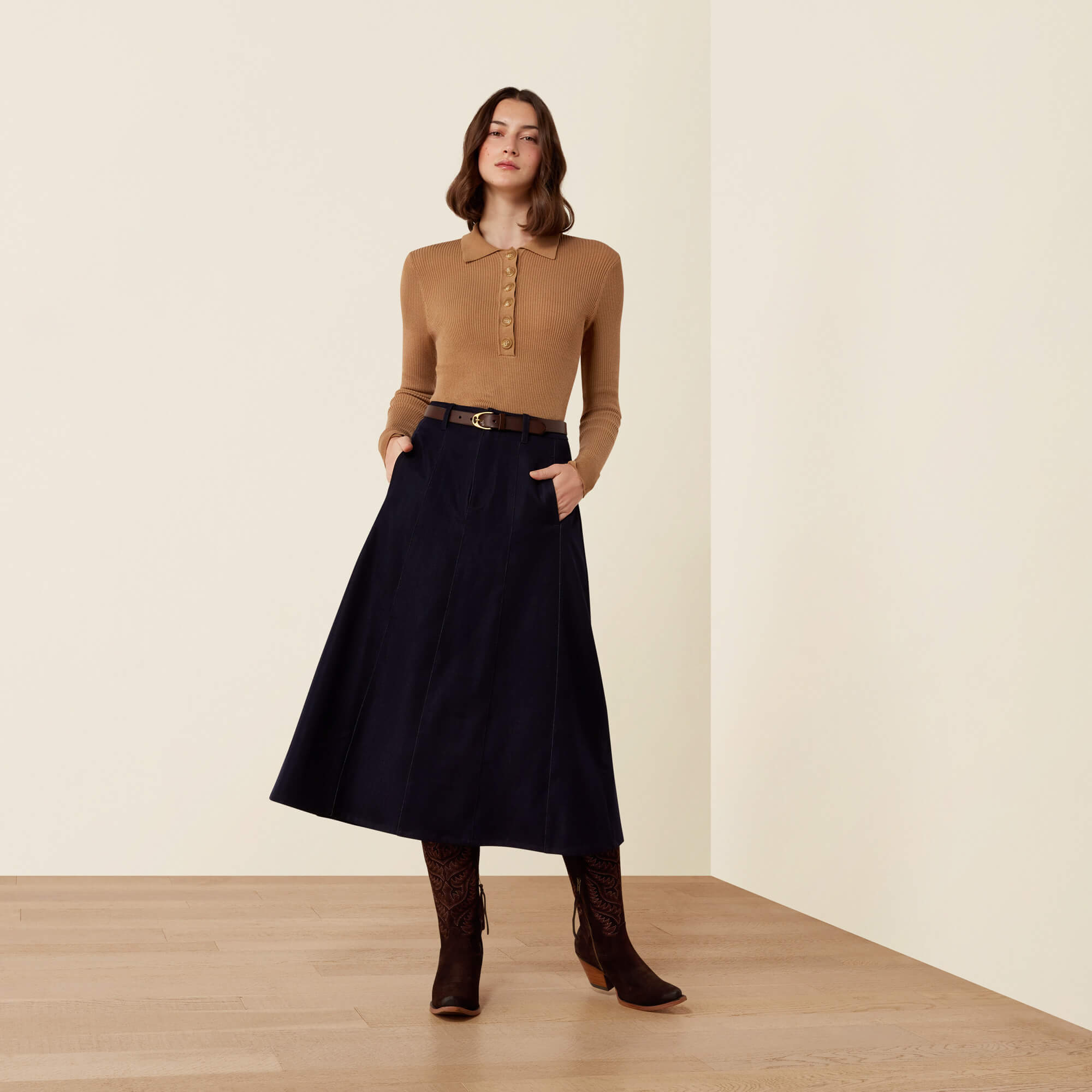 Winsthorpe Sweater Full - TIGER'S EYE