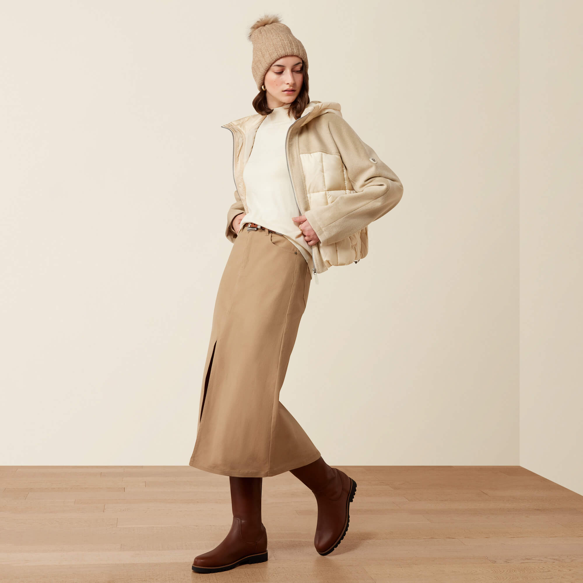 Ranch Skirt 01 - TIGER'S EYE