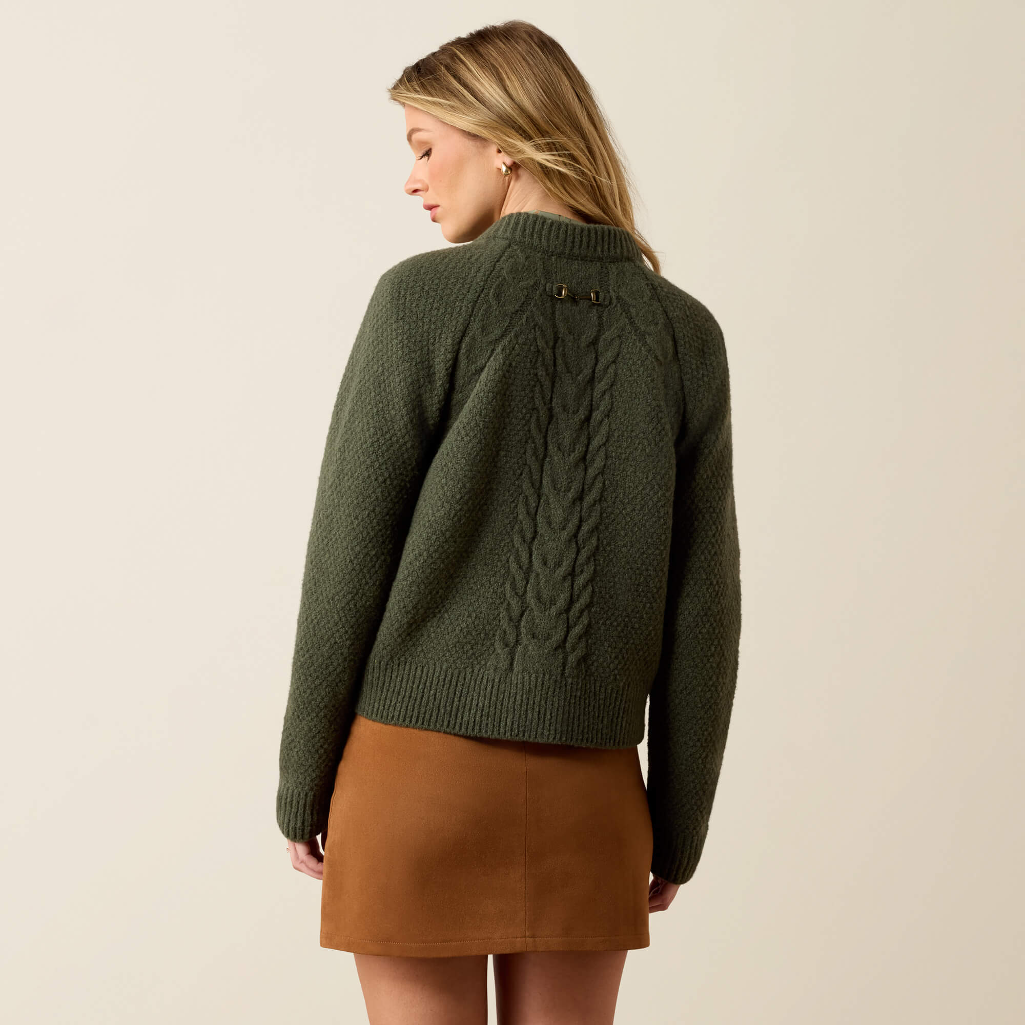 Brackenwood Sweater Back - THYME