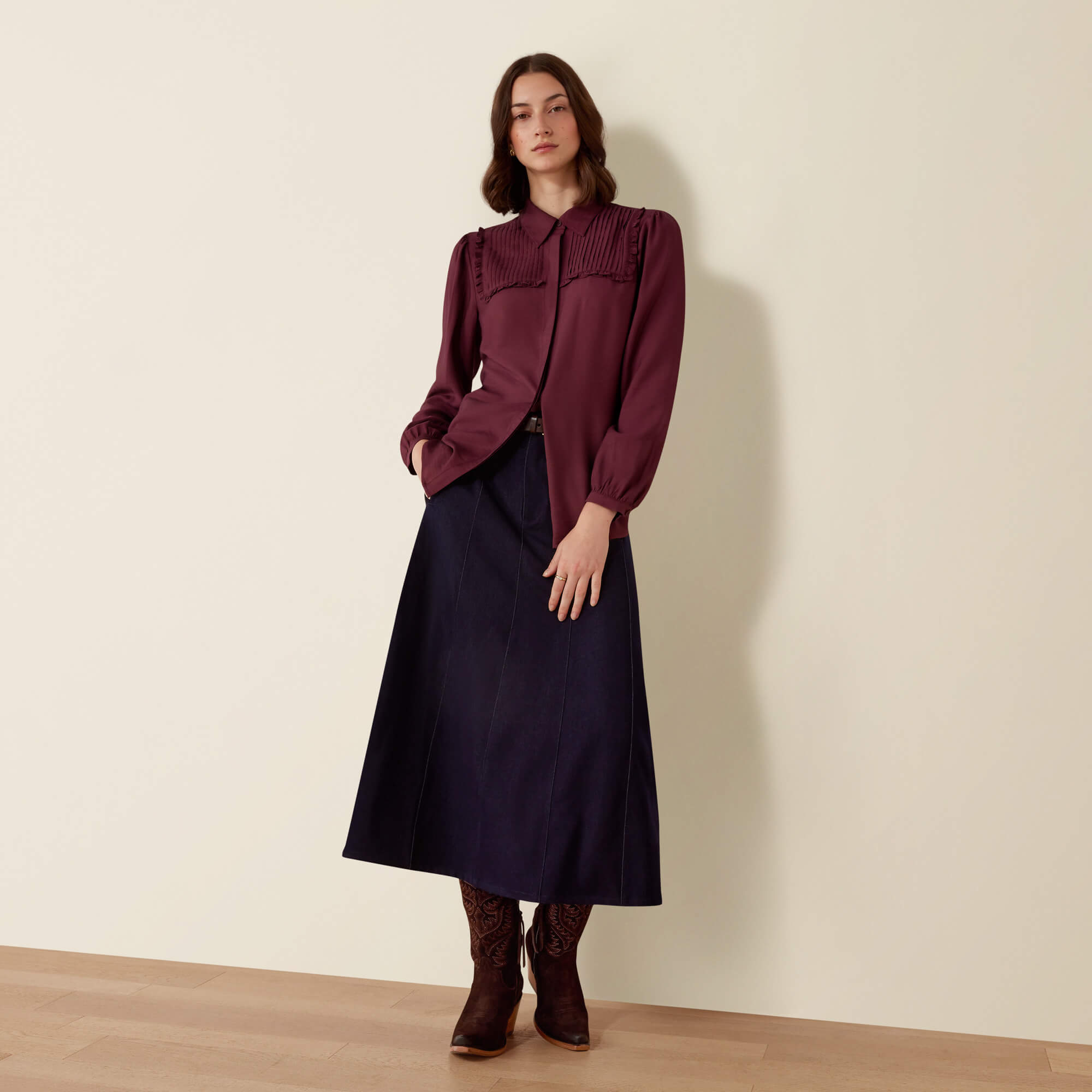 Hannington Blouse Full - WINDSOR WINE