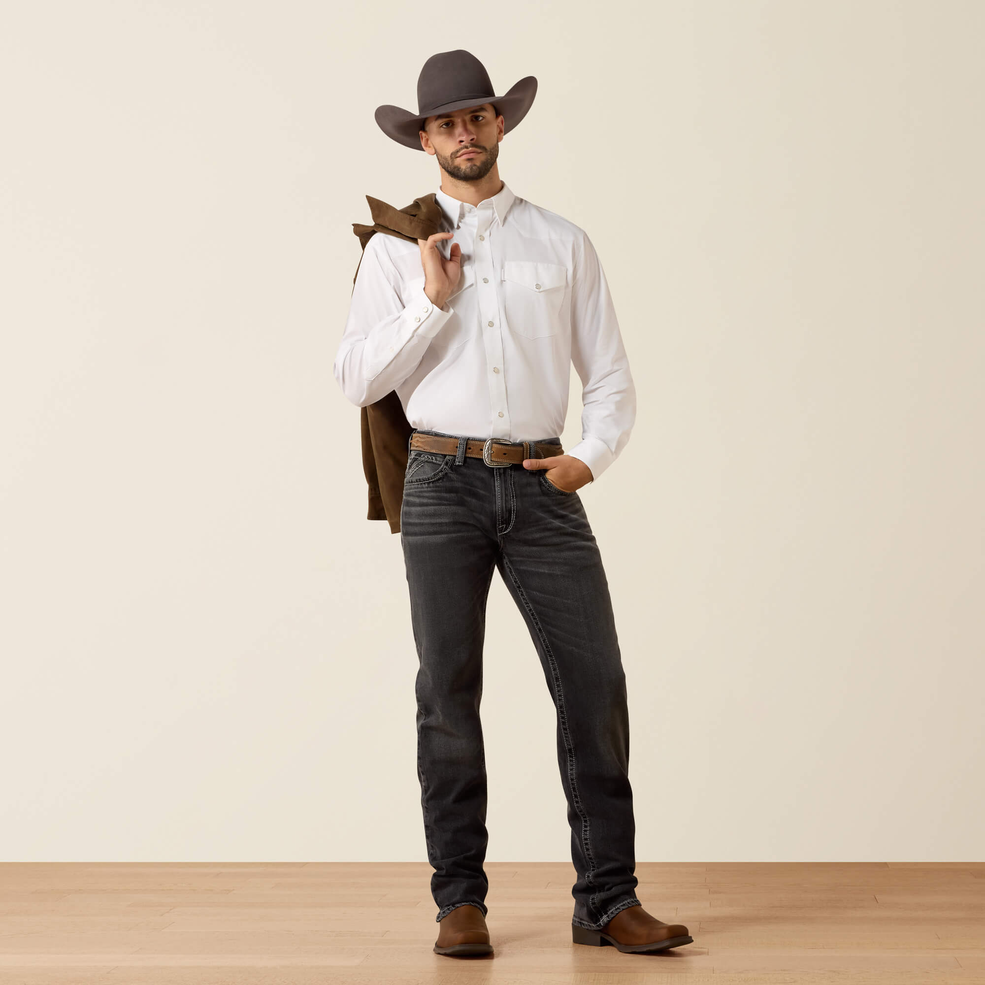 M4 Relaxed Steven Boot Cut Jeans Full - RAMIRO