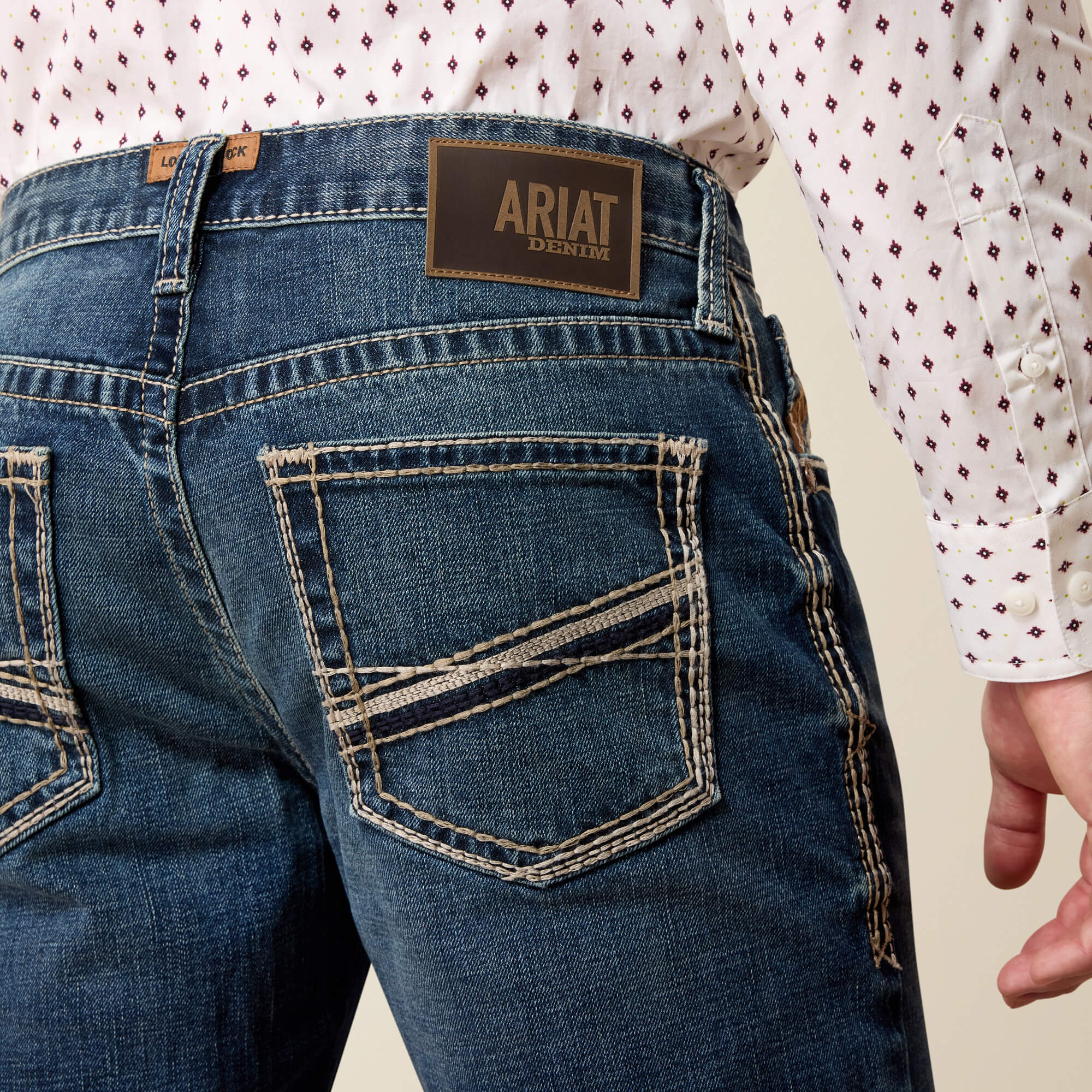 M4 Relaxed Crawford Boot Cut Jeans Back - SILVERTON