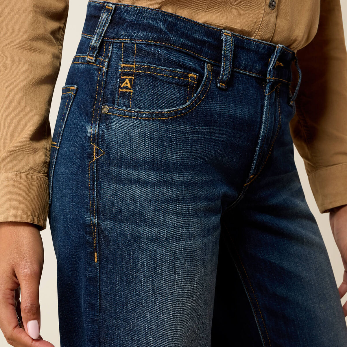 Perfect Rise Petra Flipside Wide Leg Jeans - Atmore