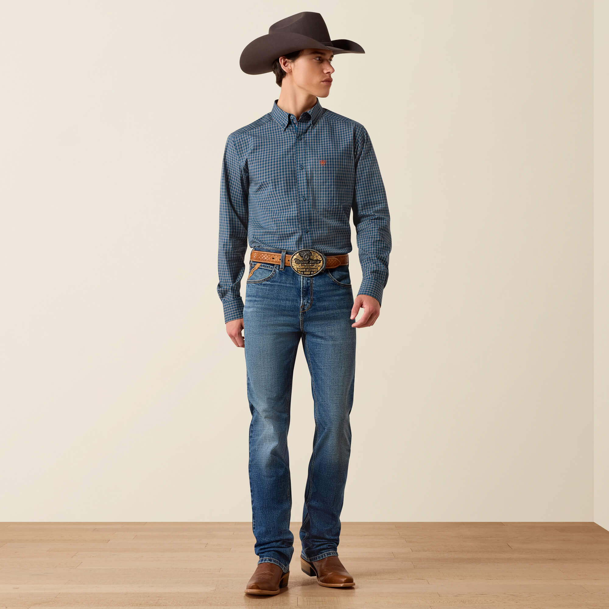 M7 Slim Garth Classic Rise Straight Leg Jeans Full - ALEX