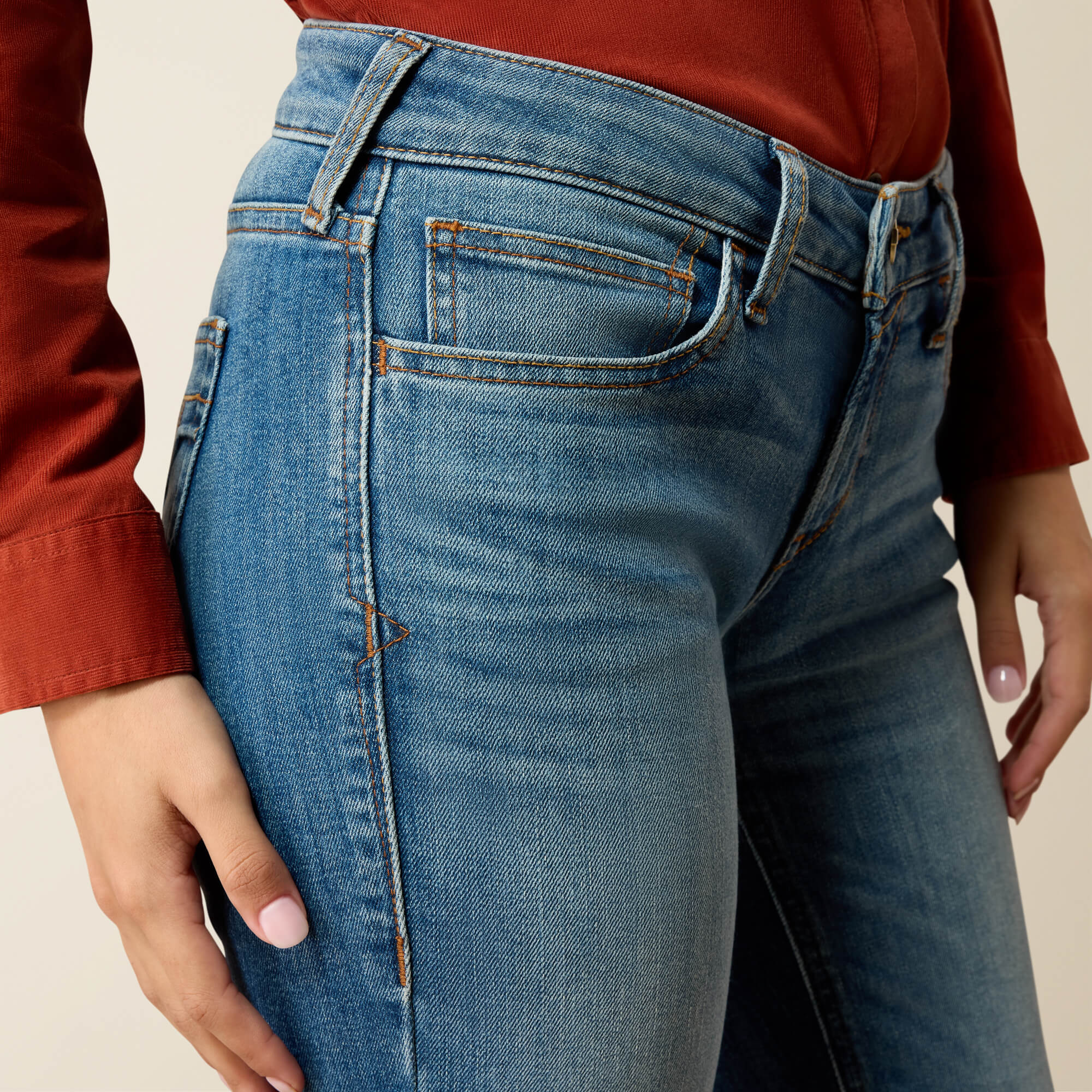 Mid Rise Fabiana Trouser Jeans 01 - ALBUQUERQUE