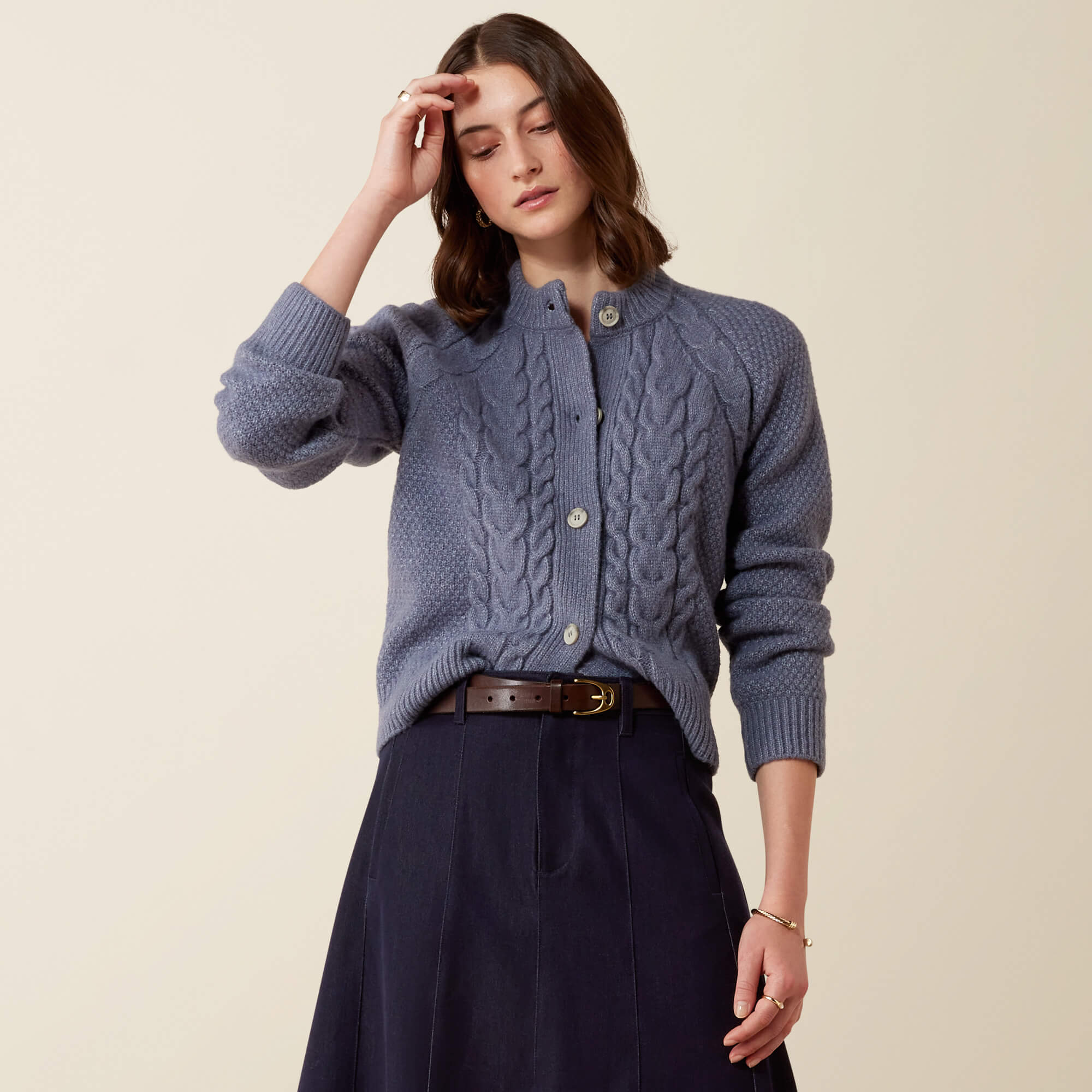 Brackenwood Sweater Front - FLINTSTONE