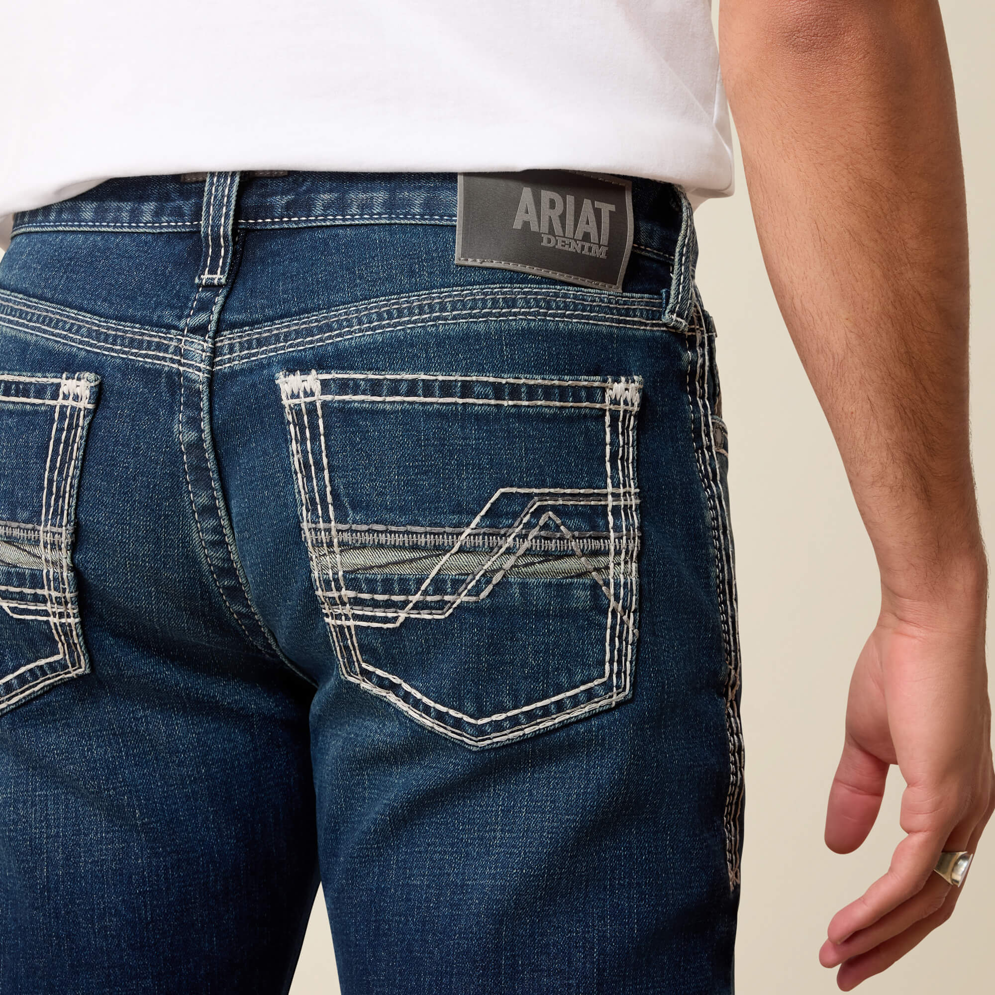 M7 Slim Christopher Straight Leg Jeans Back - JAMES
