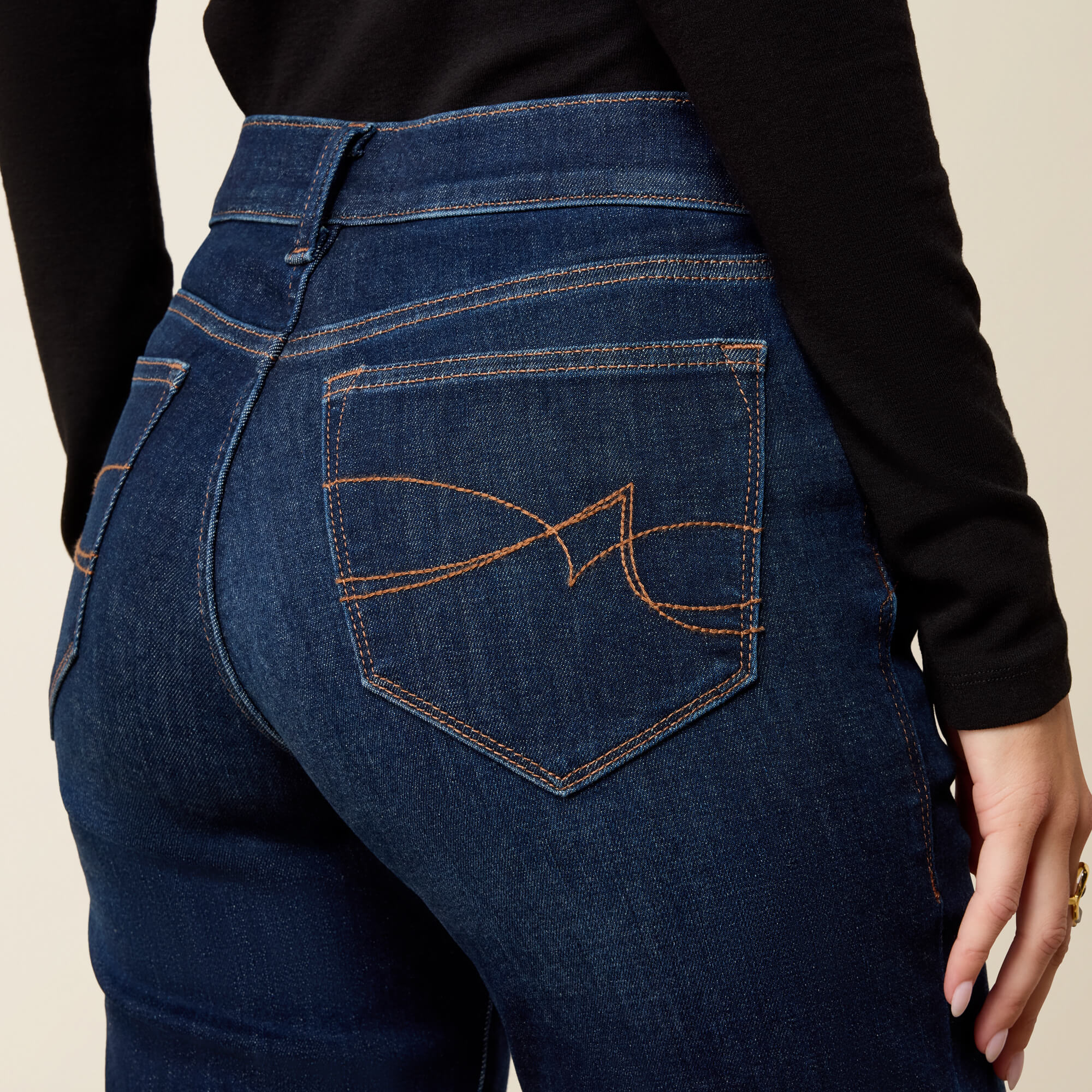 Perfect Rise Revel Vilma Ultrastretch Trouser Jeans Back - HAYWARD