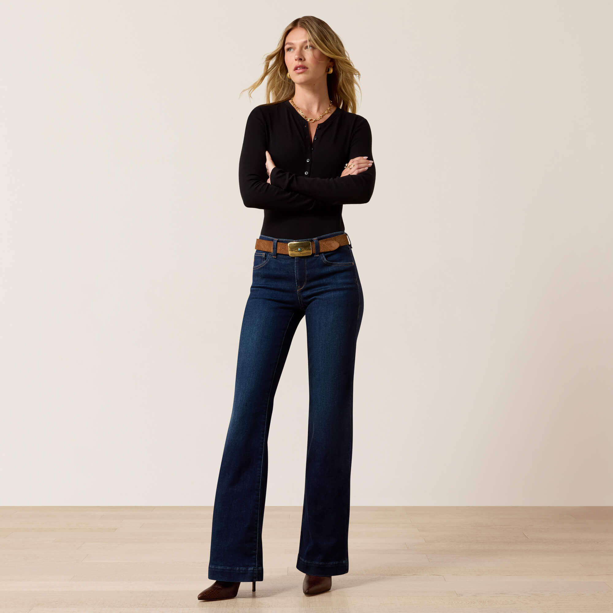 Perfect Rise Revel Vilma Ultrastretch Trouser Jeans Full - HAYWARD