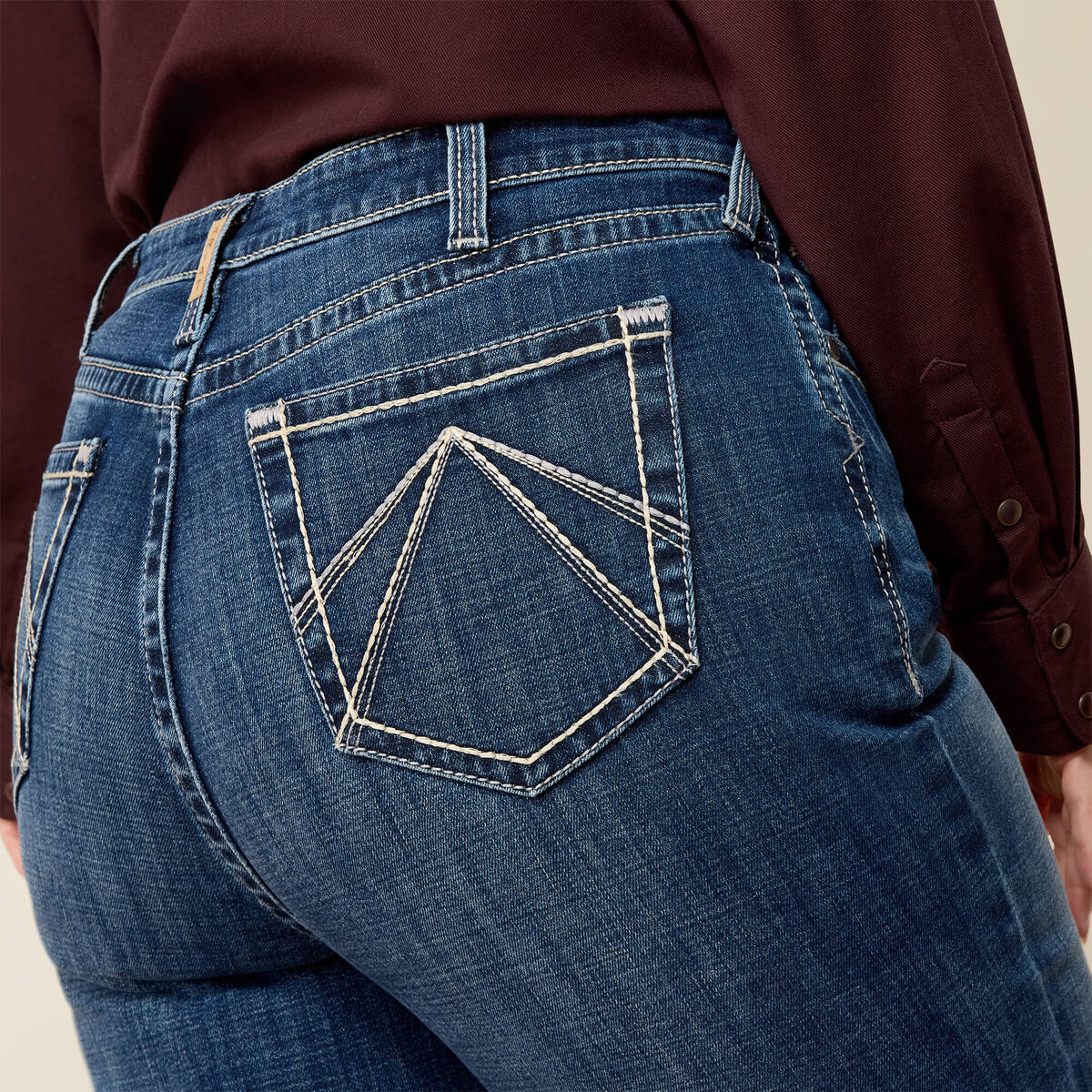 High Rise Teresa Slim Trouser Jeans - Decatur