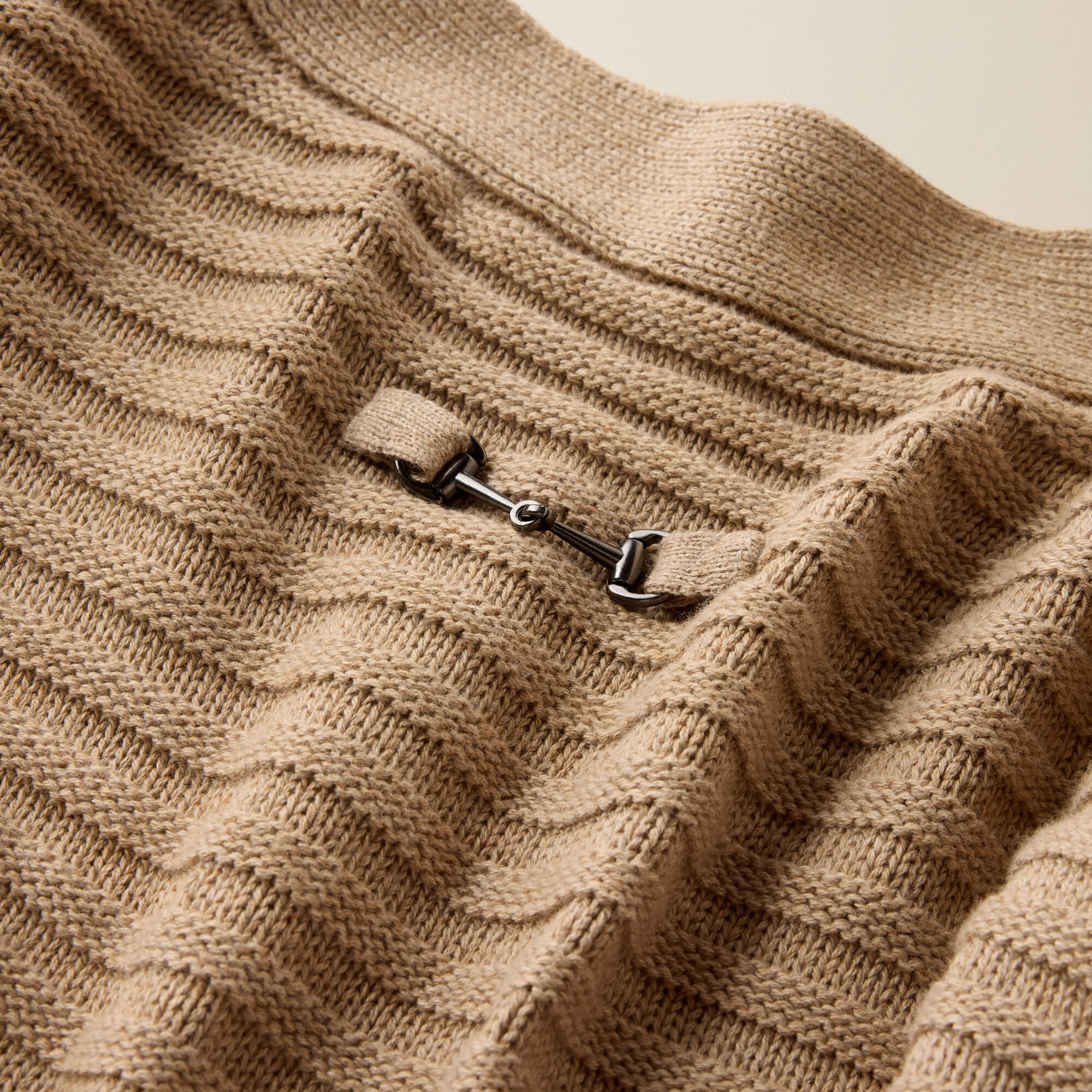 Somerford Cardigan 02 - DARK OATMEAL
