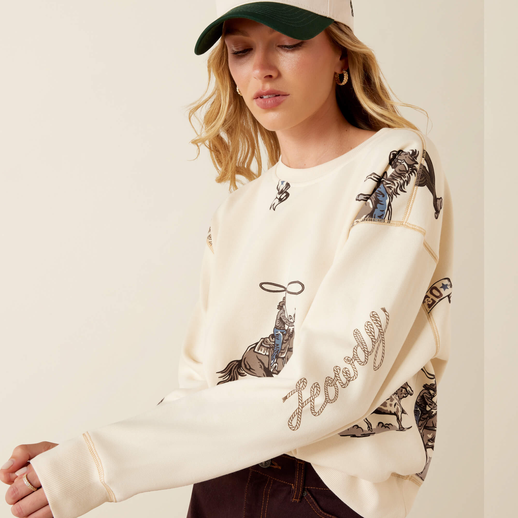 Rancher Sweatshirt 01 - PARCHMENT