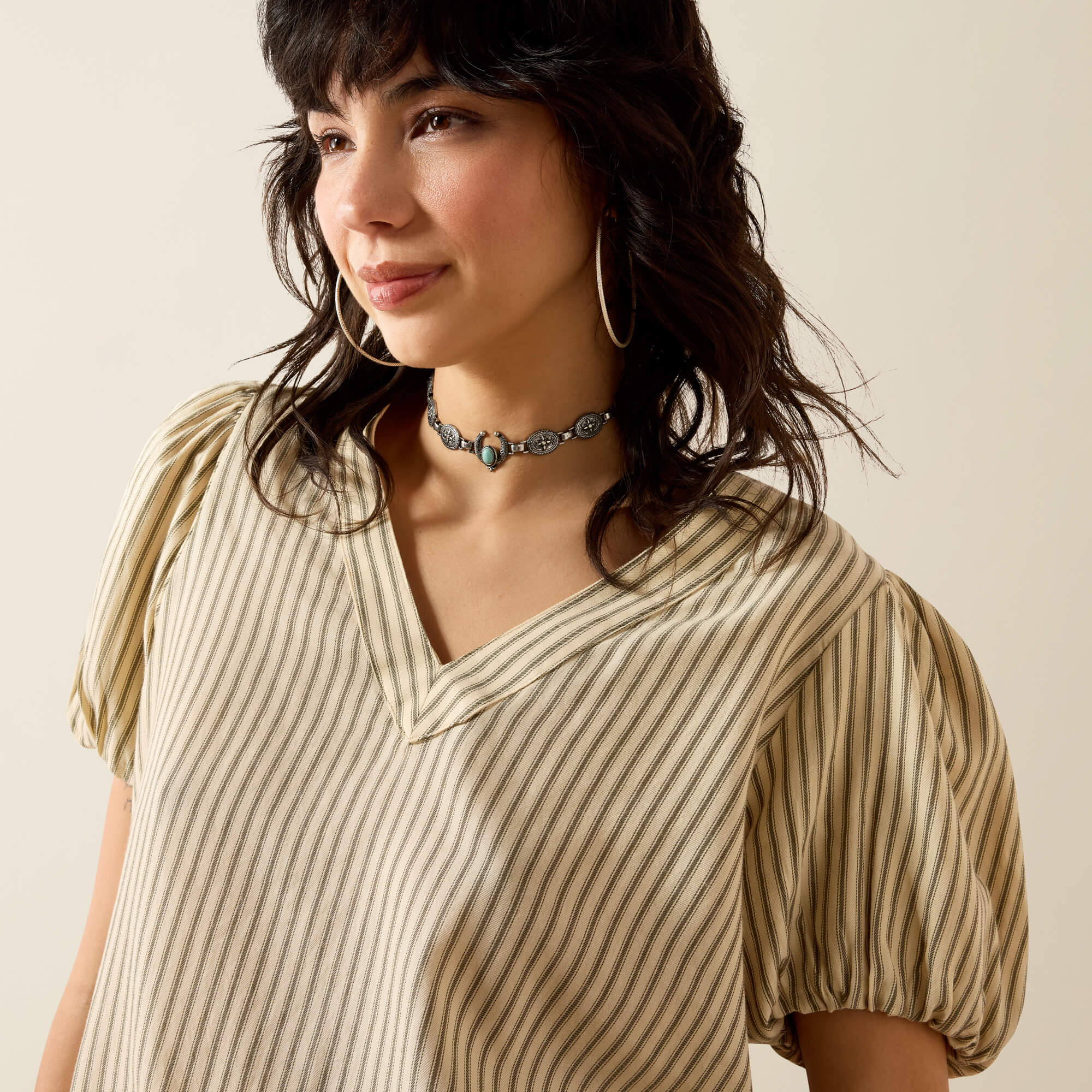 Kentucky Top 01 - IVY GREEN STRIPE