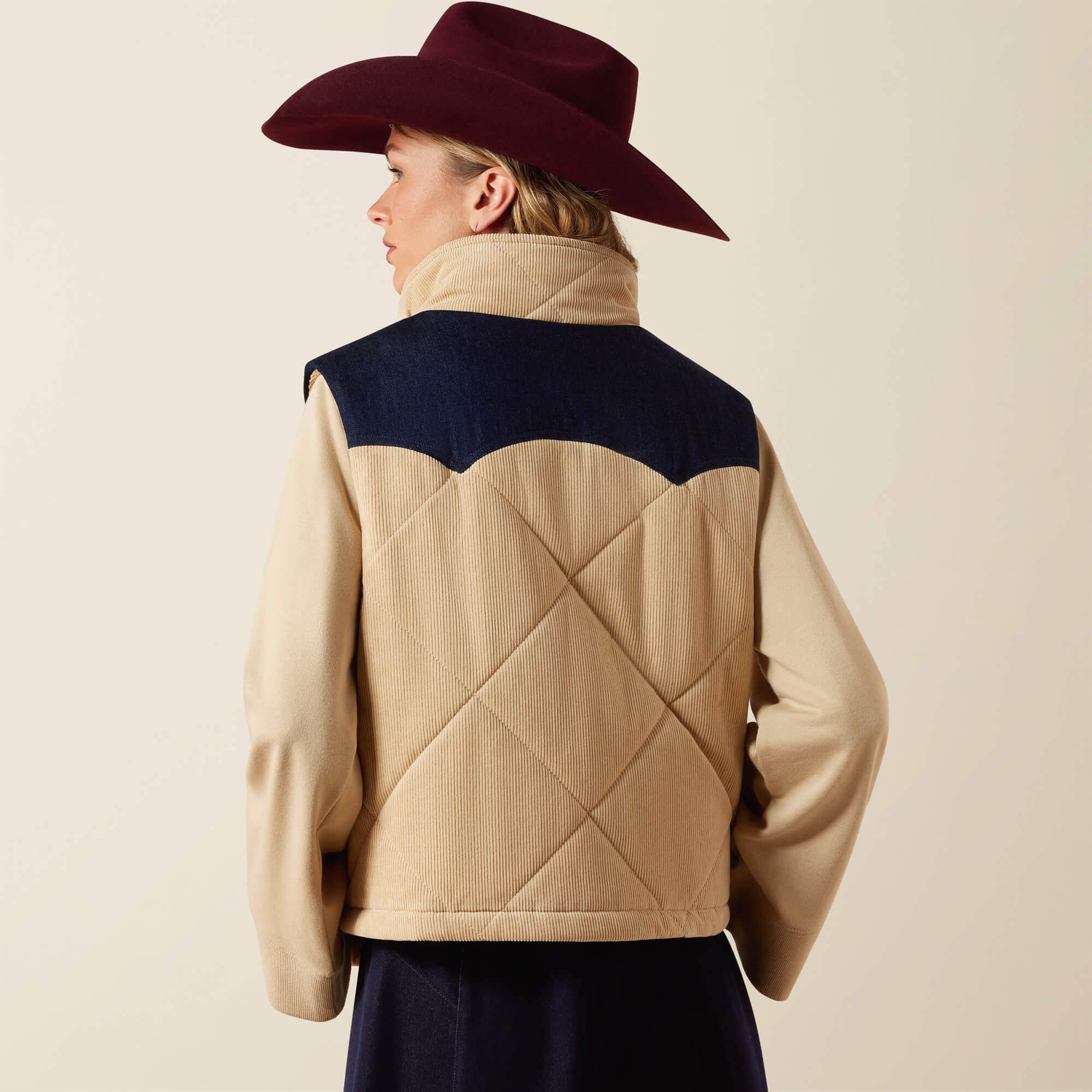 Dalton Vest Back - IRISH CREAM