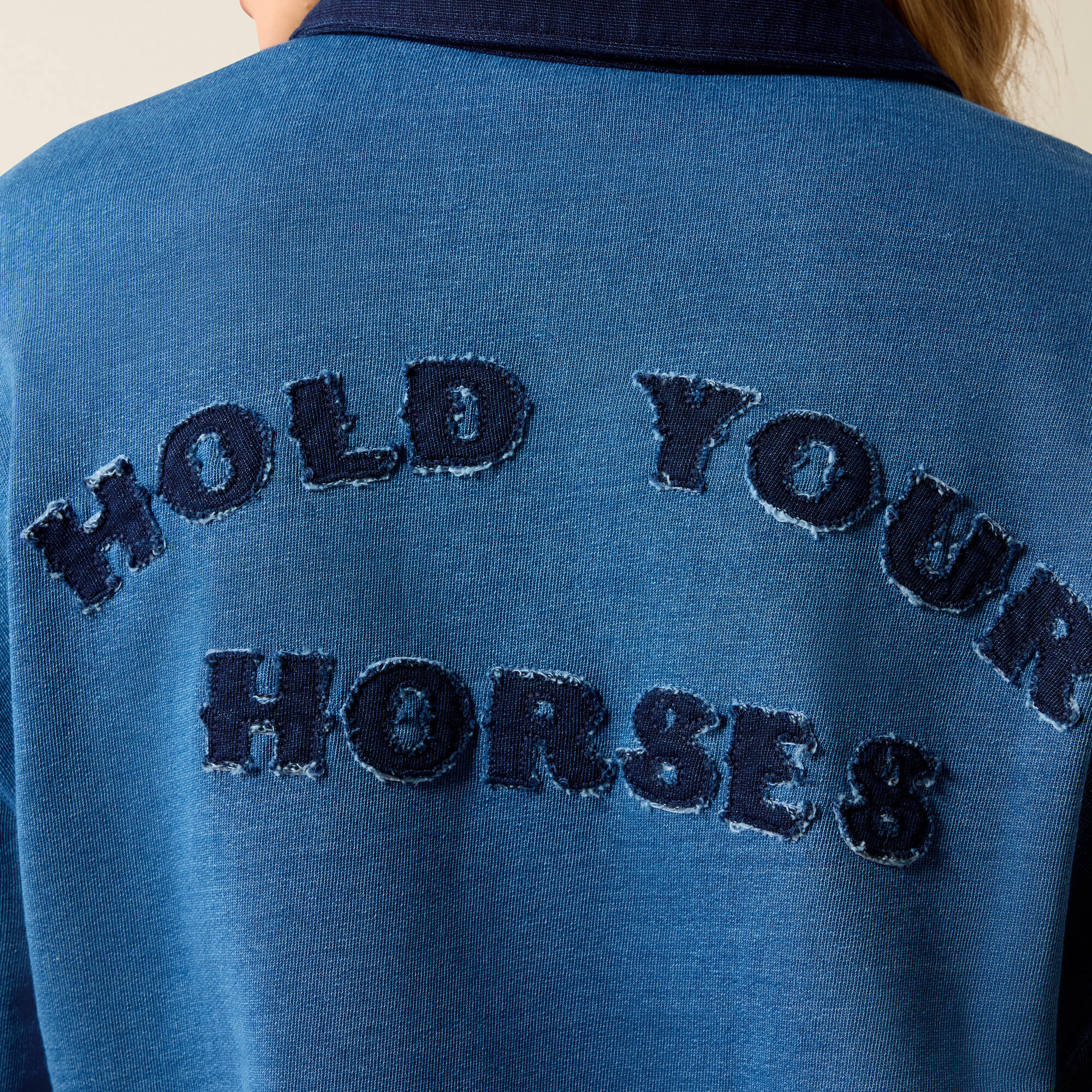 Hold Your Horses Sweatshirt 01 - INDIGO