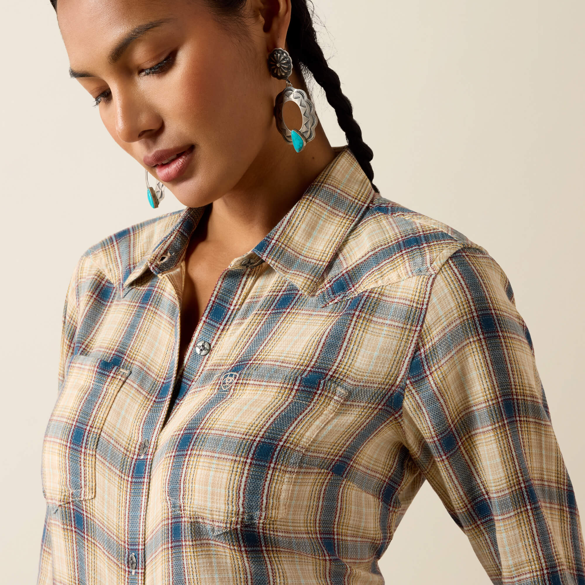 Billie Jean Shirt 01 - HORIZON PLAID