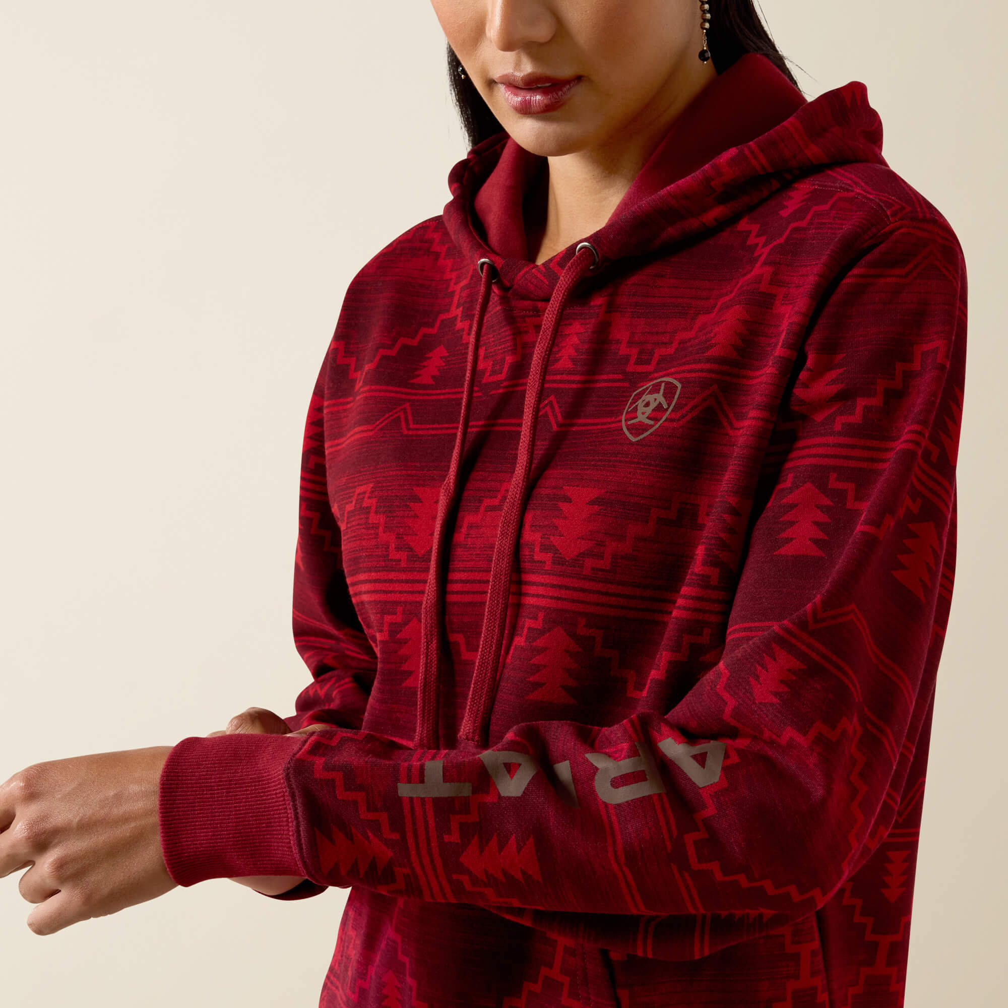 Ariat Logo 2.0 Printed Hoodie 01 - ROCKWELL PRINT