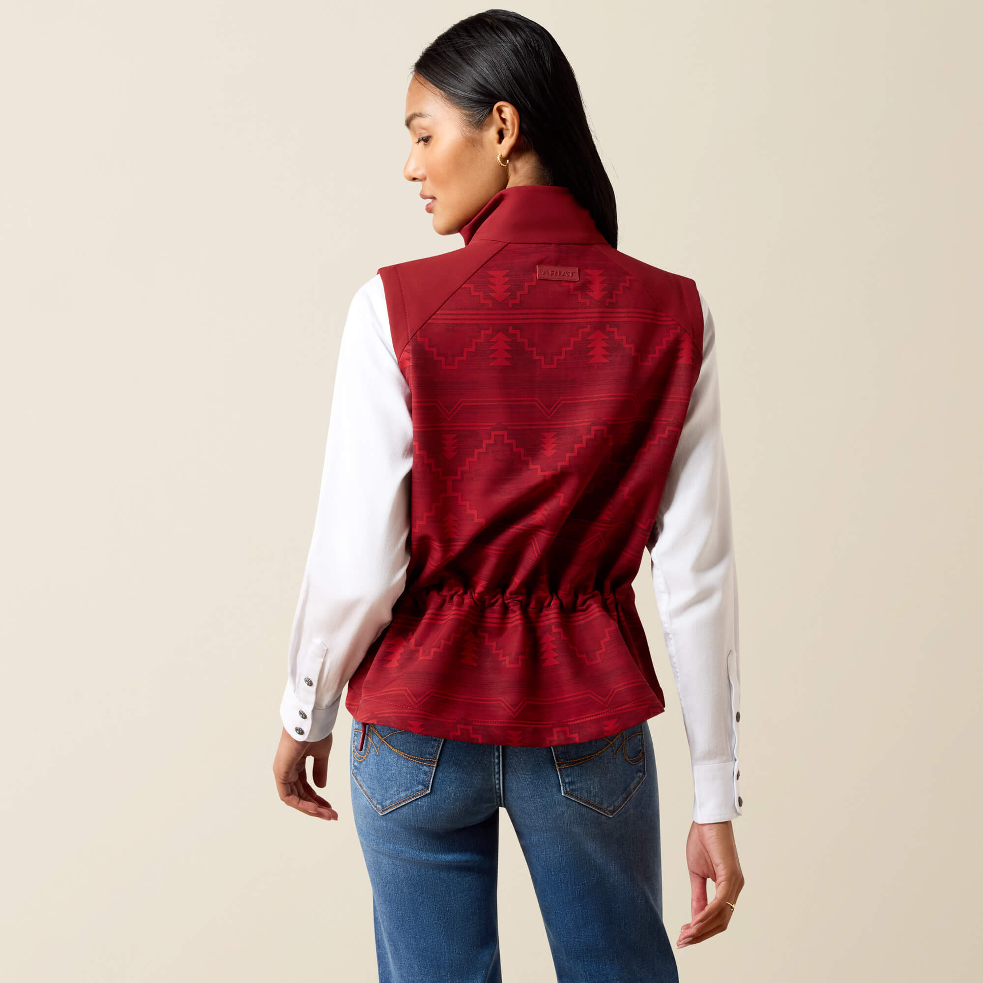 Atlas Vest Back - ROCKWELL PRINT