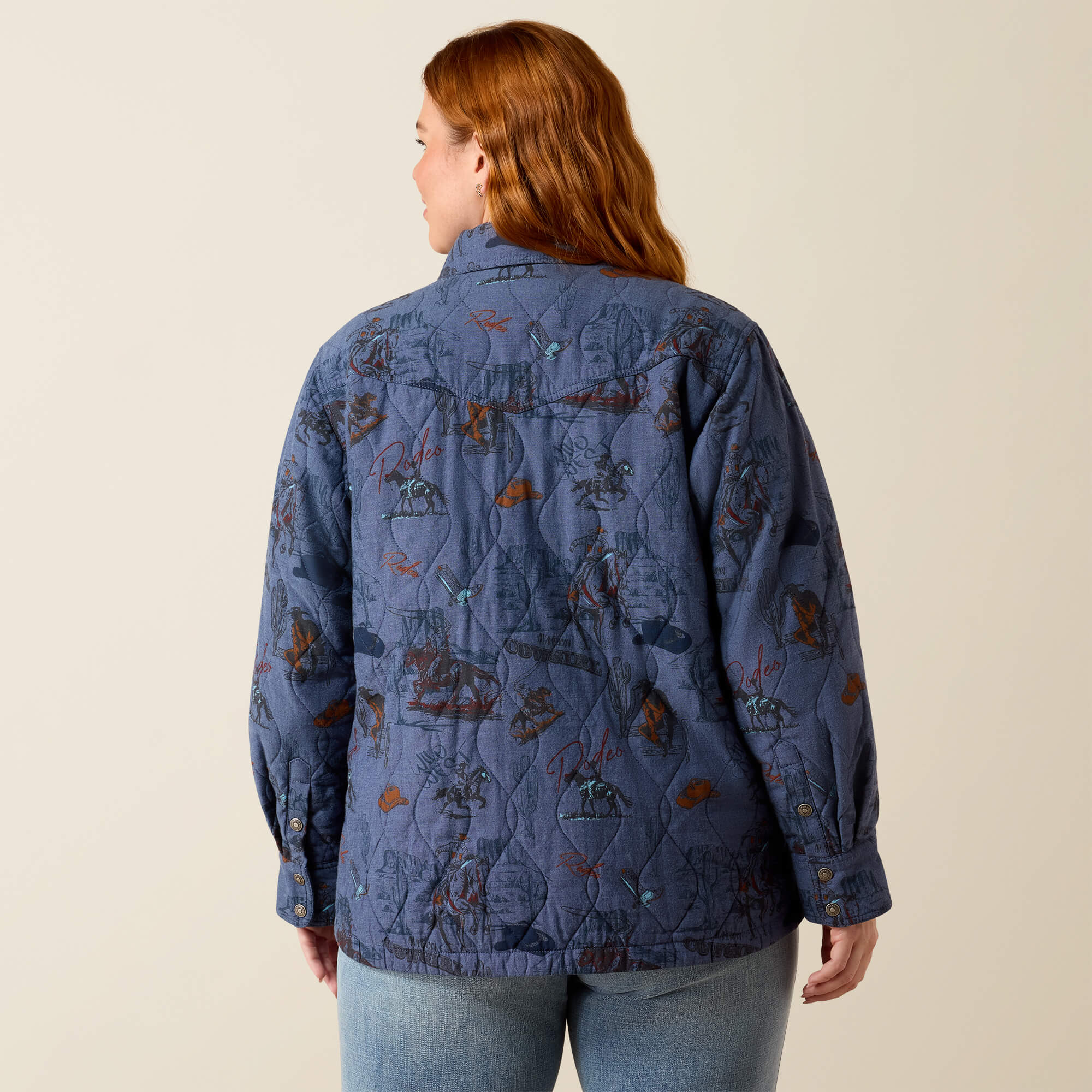 Obispo Lightweight Insulated Jacket Back Plus - RETRO RODEO