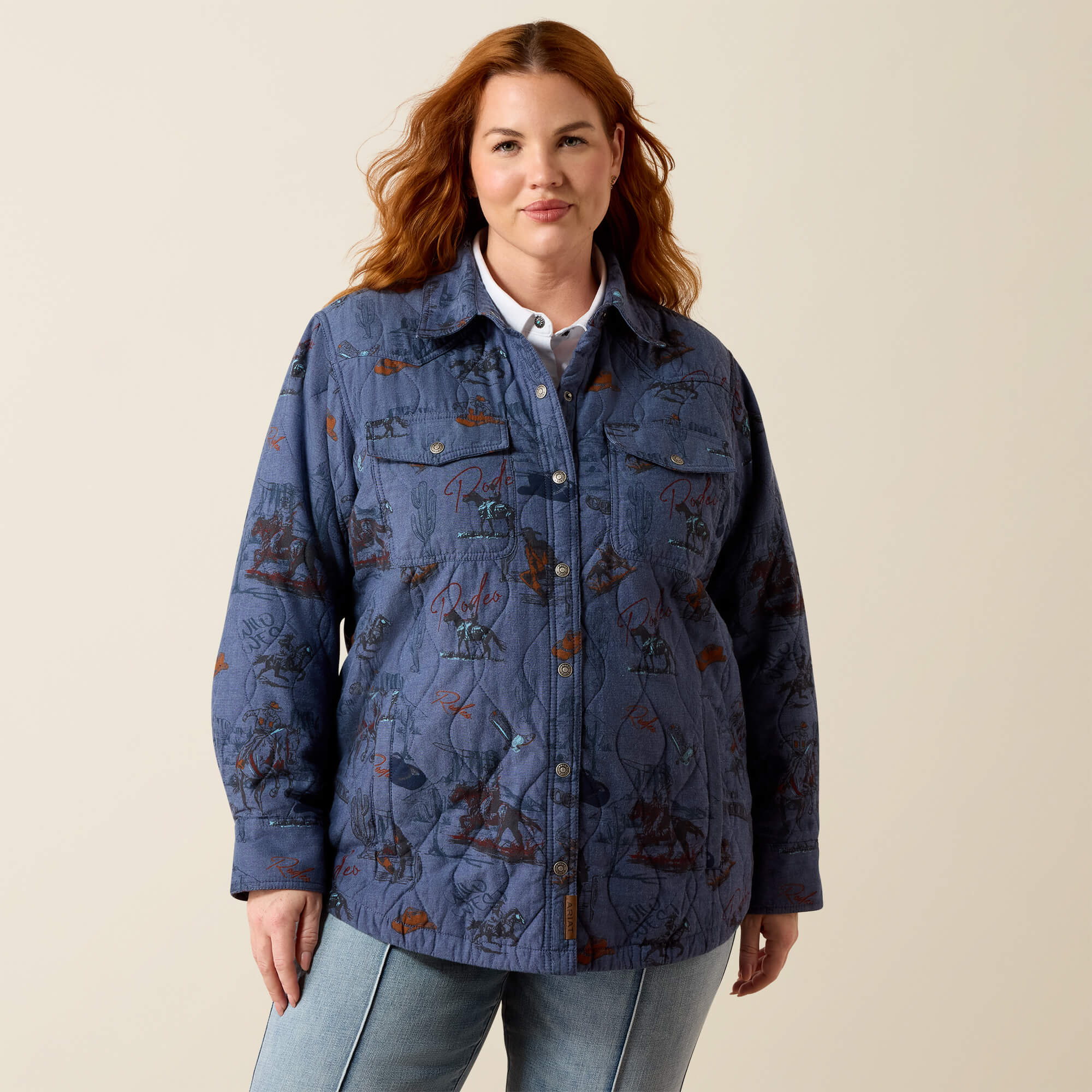 Obispo Lightweight Insulated Jacket Front Plus - RETRO RODEO