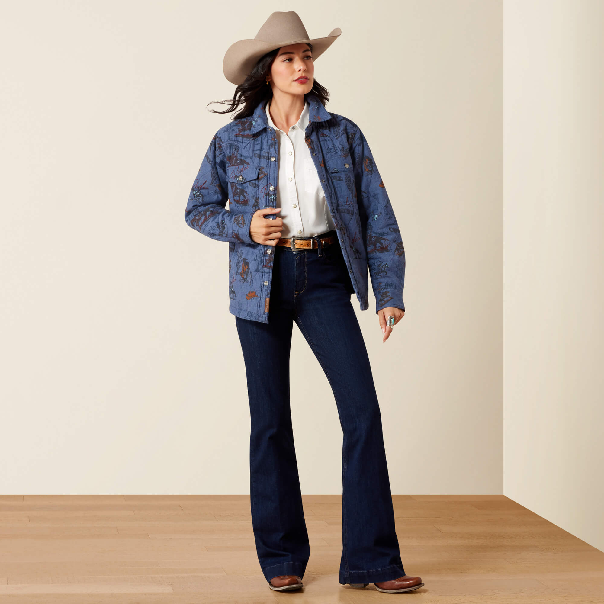 Obispo Lightweight Insulated Jacket Full - RETRO RODEO