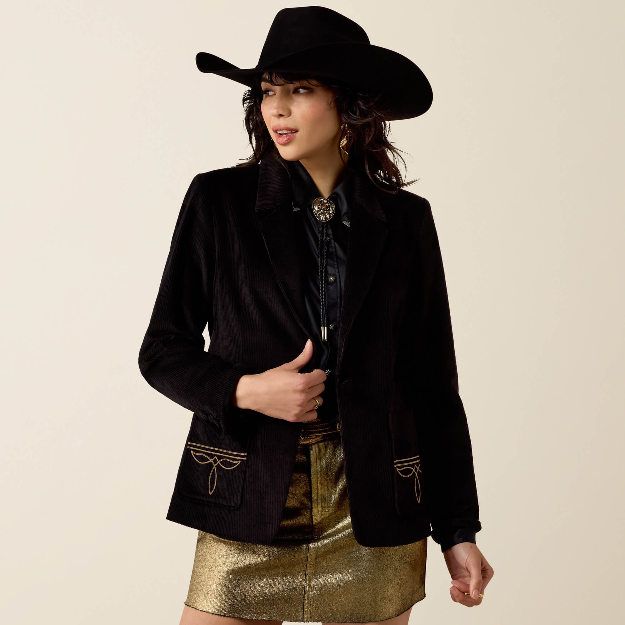 Charles Blazer Front - BLACK