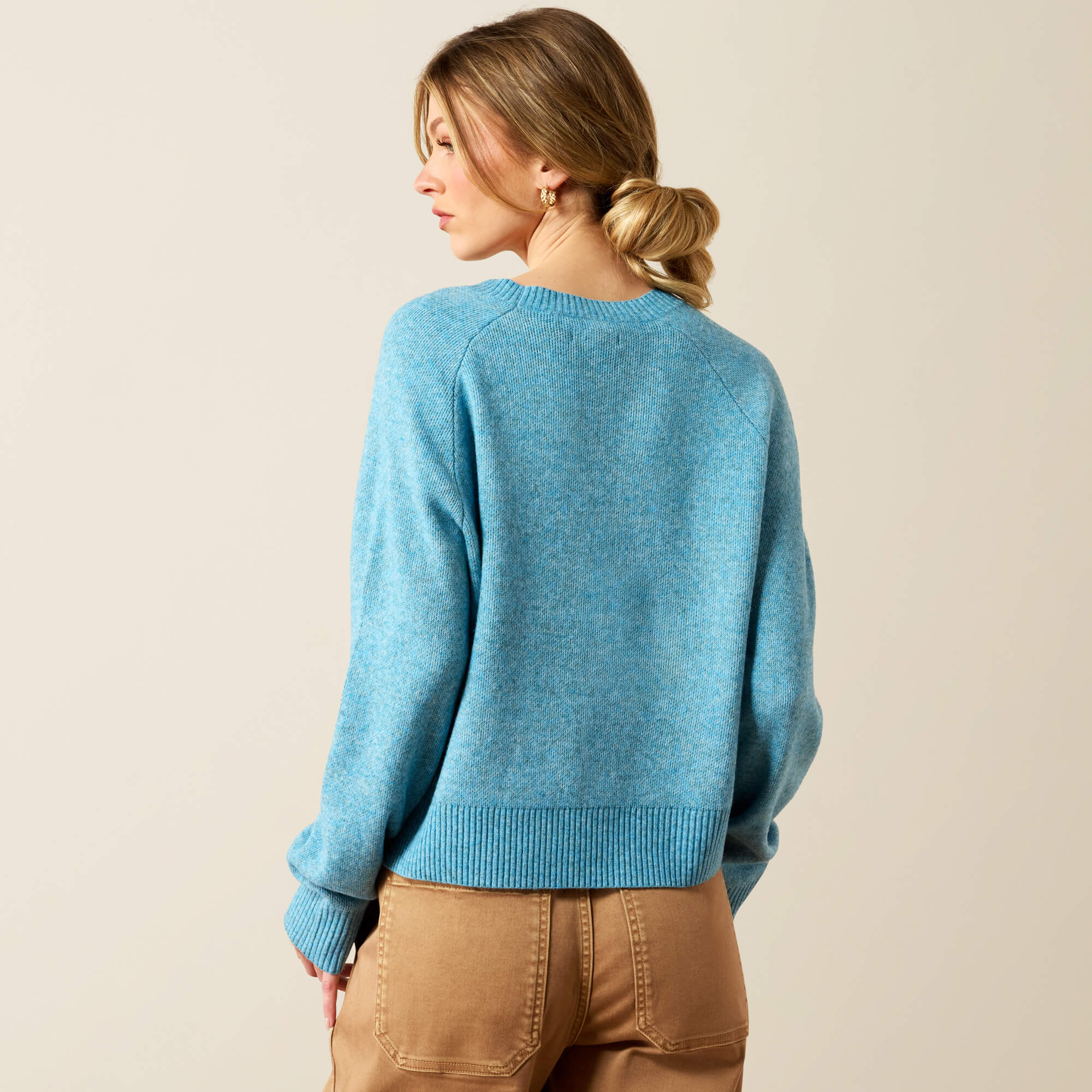Epsom Sweater Back - ADRIATIC BLUE