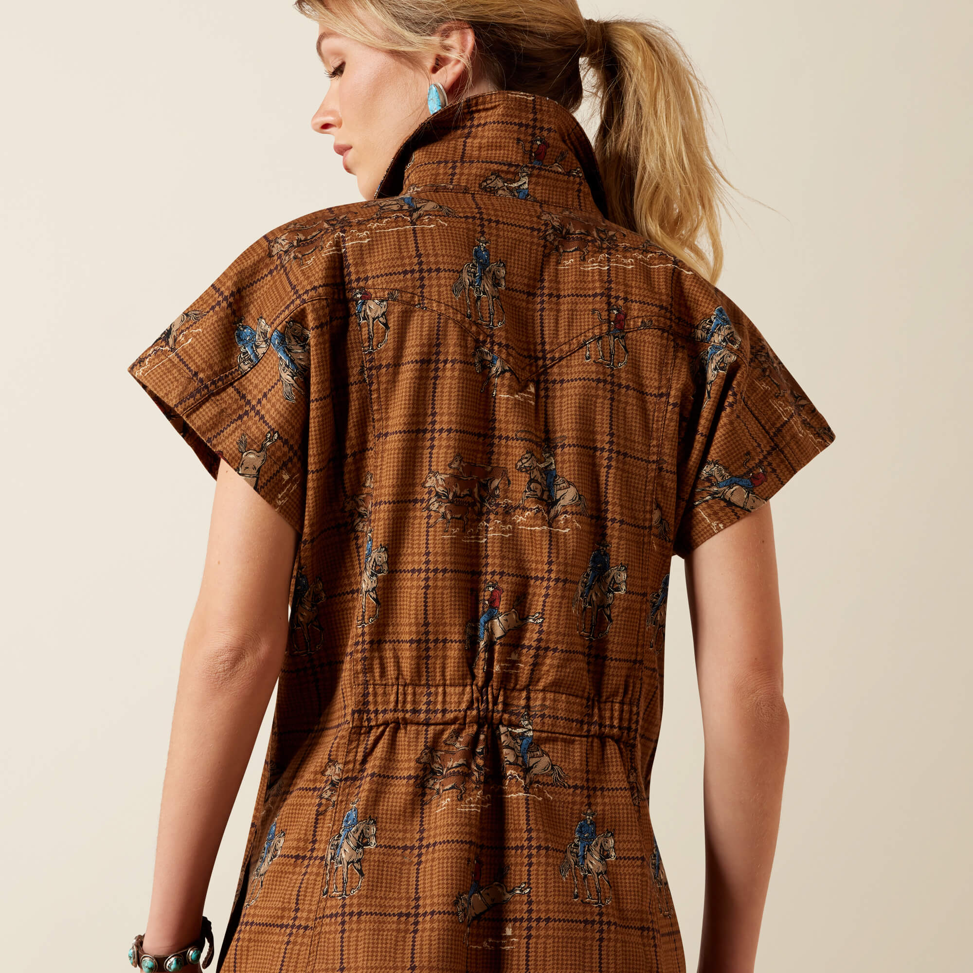 Cody Dress 01 - GLEN PLAID RODEO