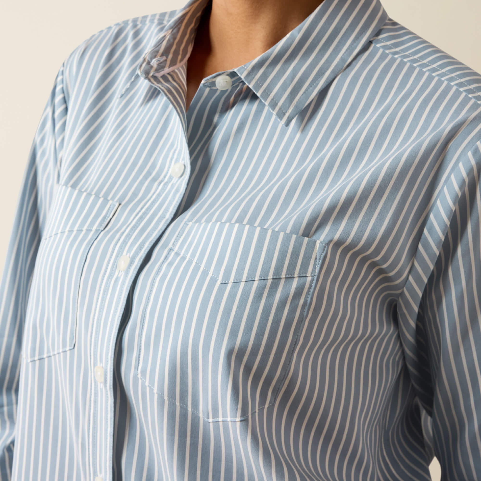 Everything Shirt 01 - GLACIER STRIPE