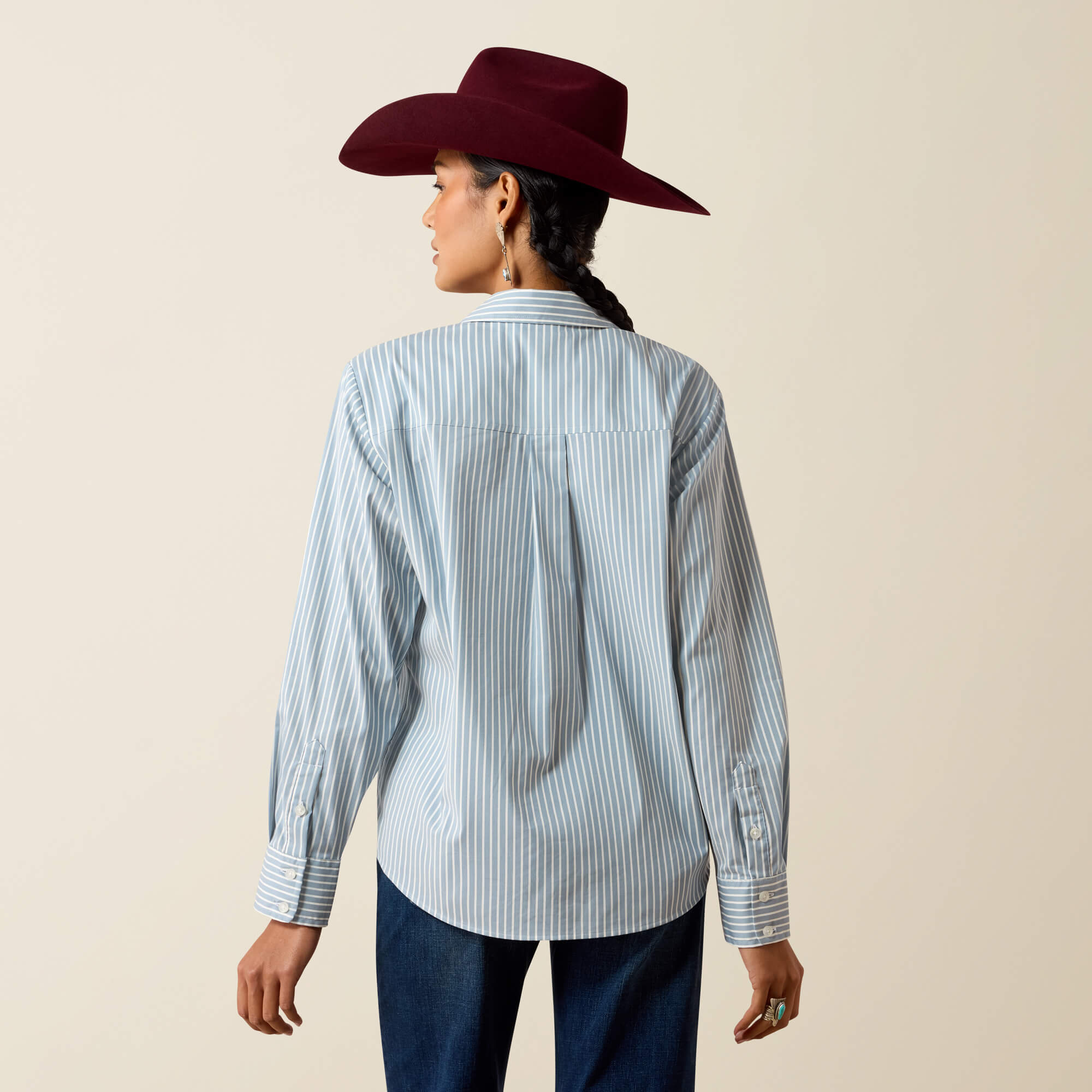 Everything Shirt Back - GLACIER STRIPE