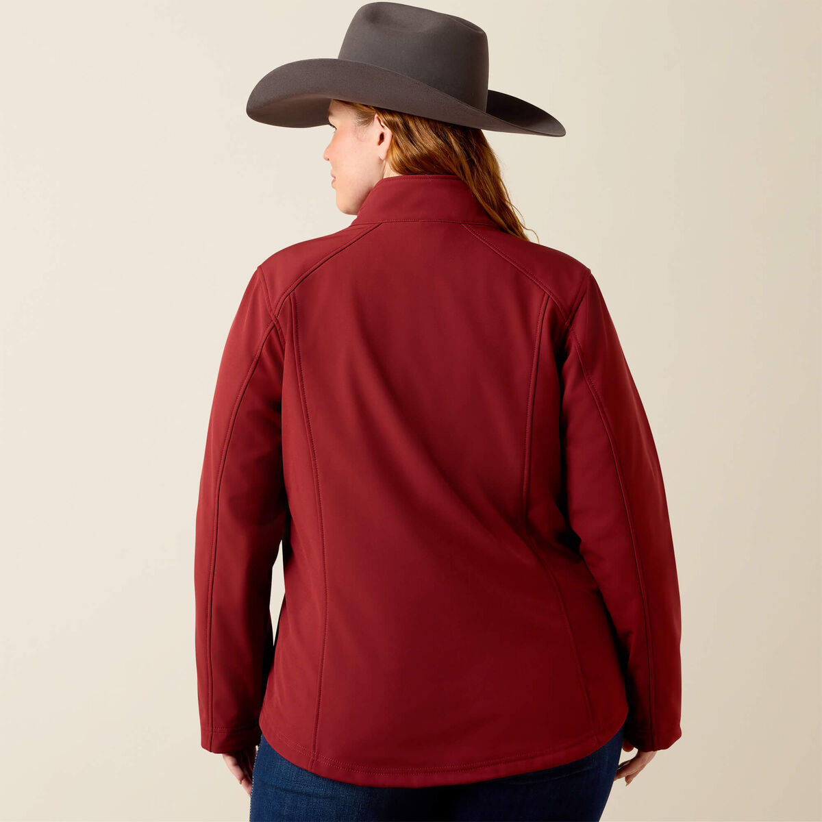 Ariat Logo Softshell Jacket - Syrah