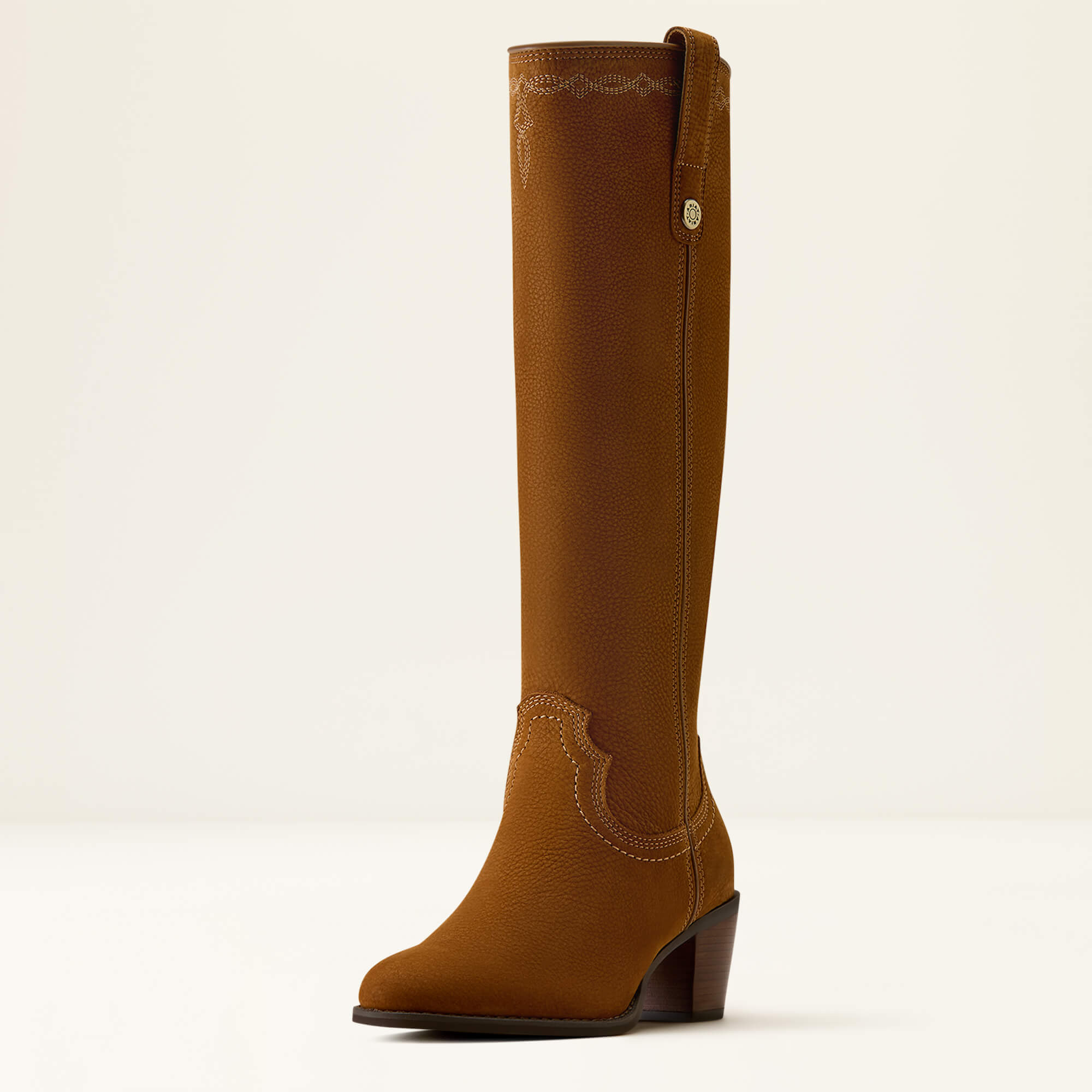 Blaire Boot 3-4 Front - CHESTNUT