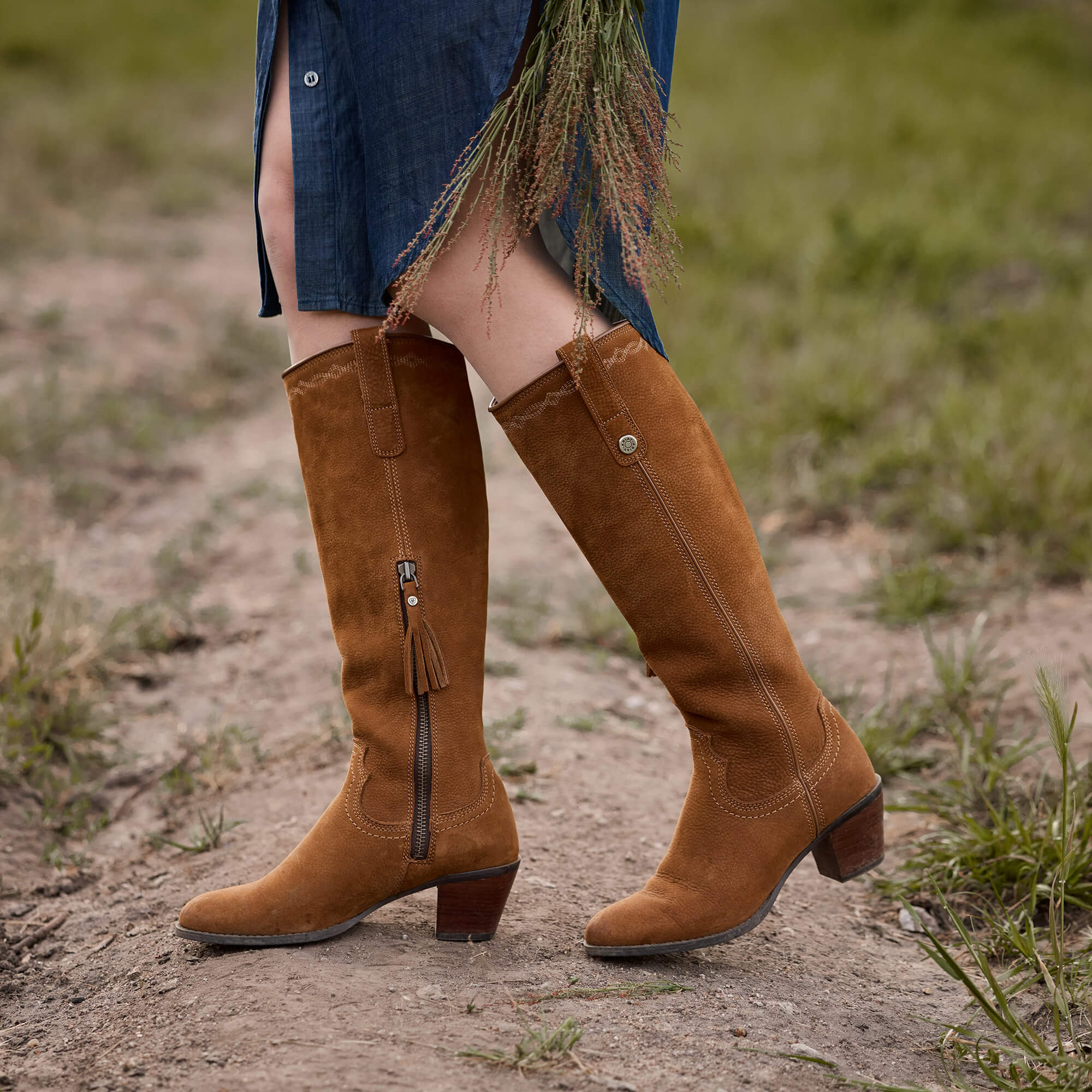 Blaire Boot Lifestyle - CHESTNUT