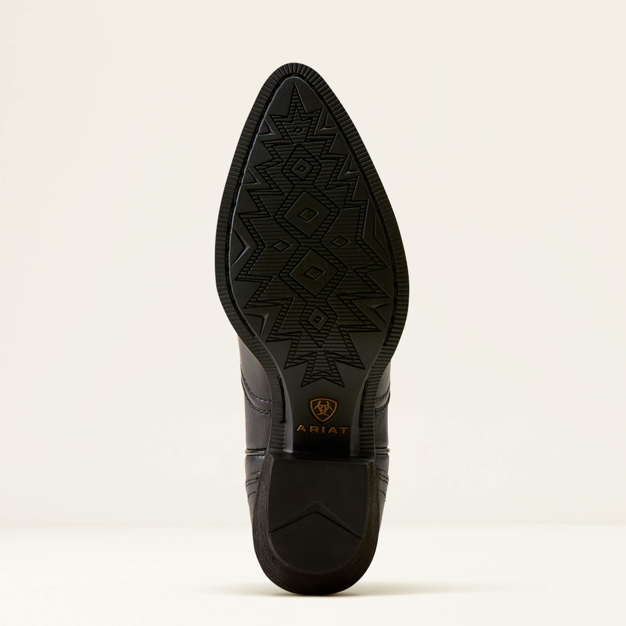 Heritage Blossom J Toe Western Boot Sole - SUPPLE BLACK