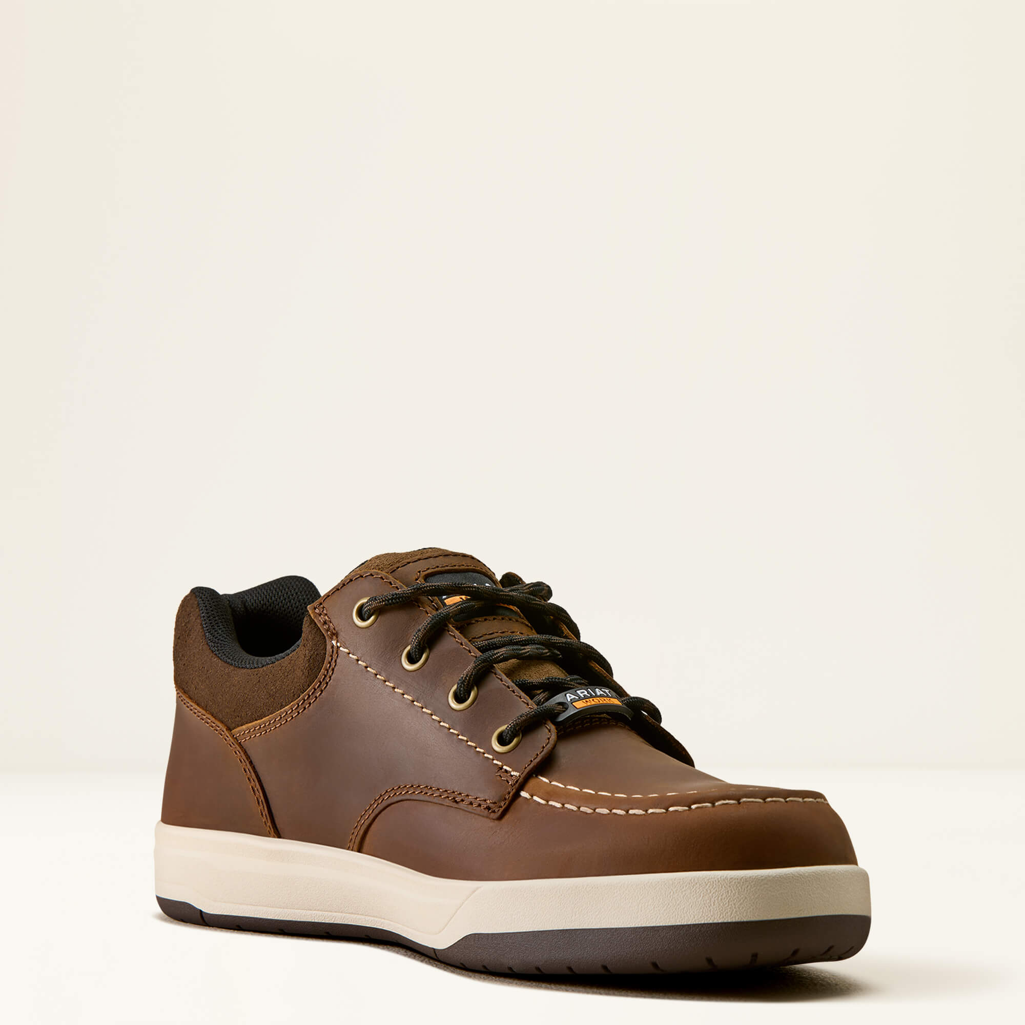 Outmatch Composite Toe Work Shoe Medial - DISTRESSED BROWN