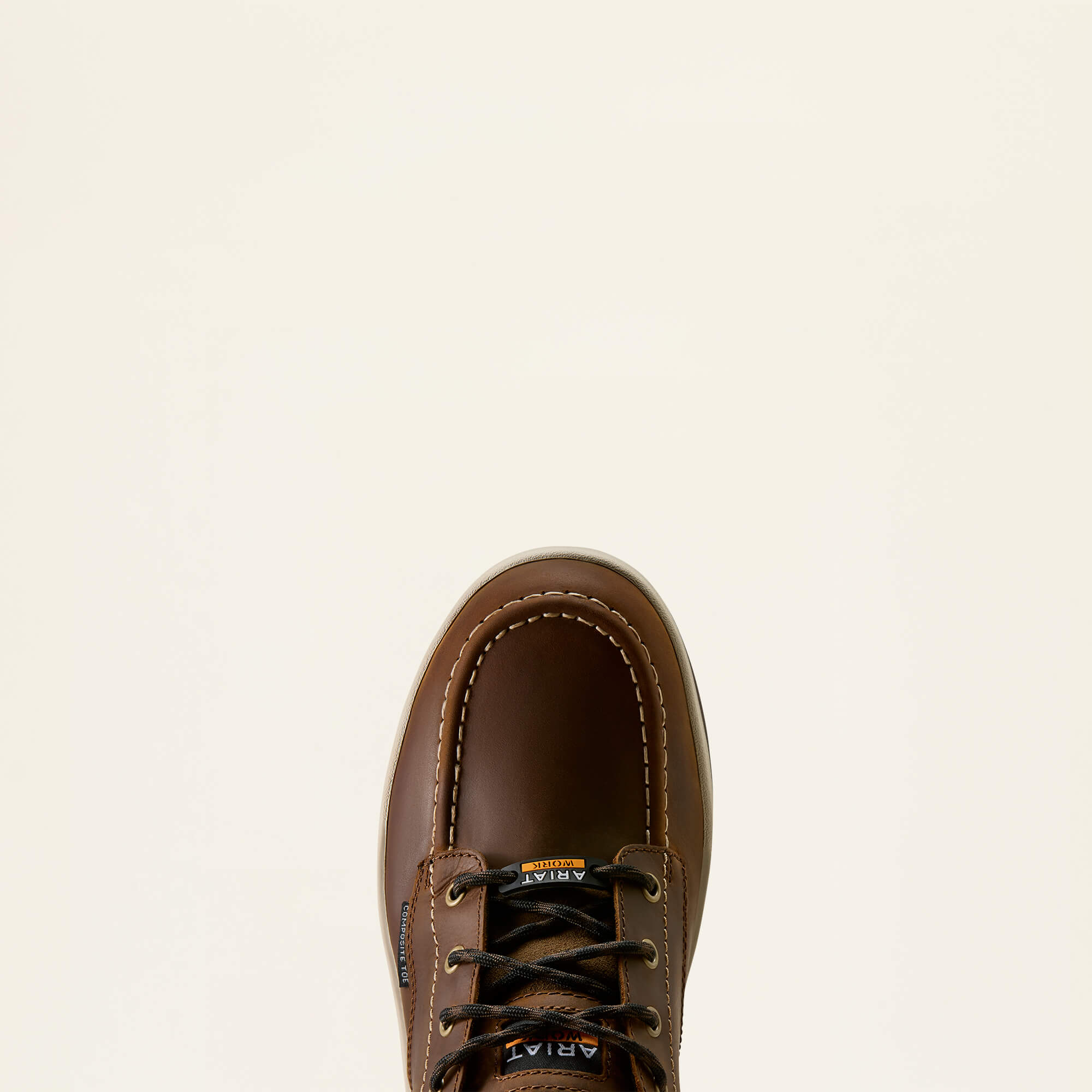 Outmatch Composite Toe Work Shoe Toe - DISTRESSED BROWN