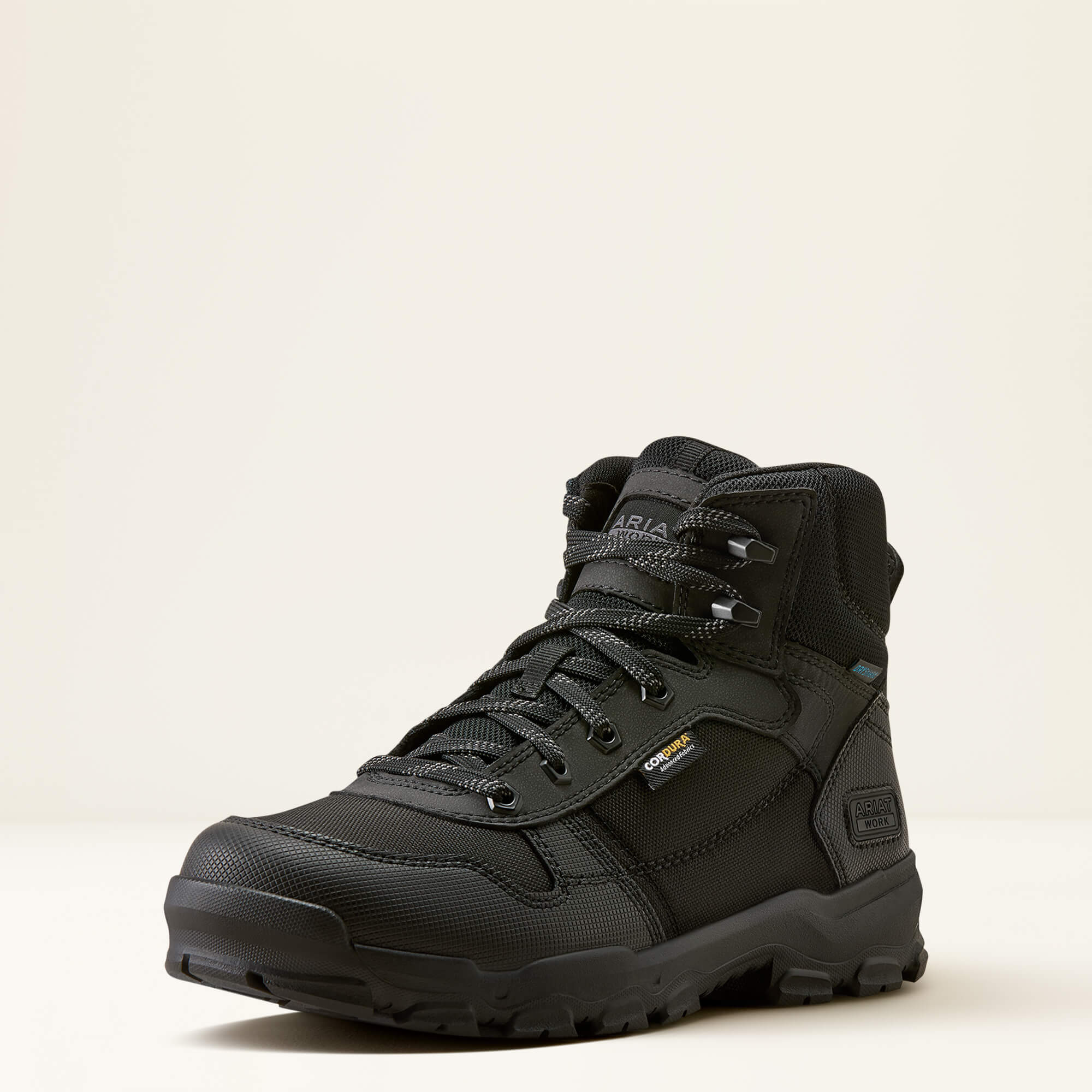 Stryker Neo Waterproof Work Boot 3-4 Front - BLACK