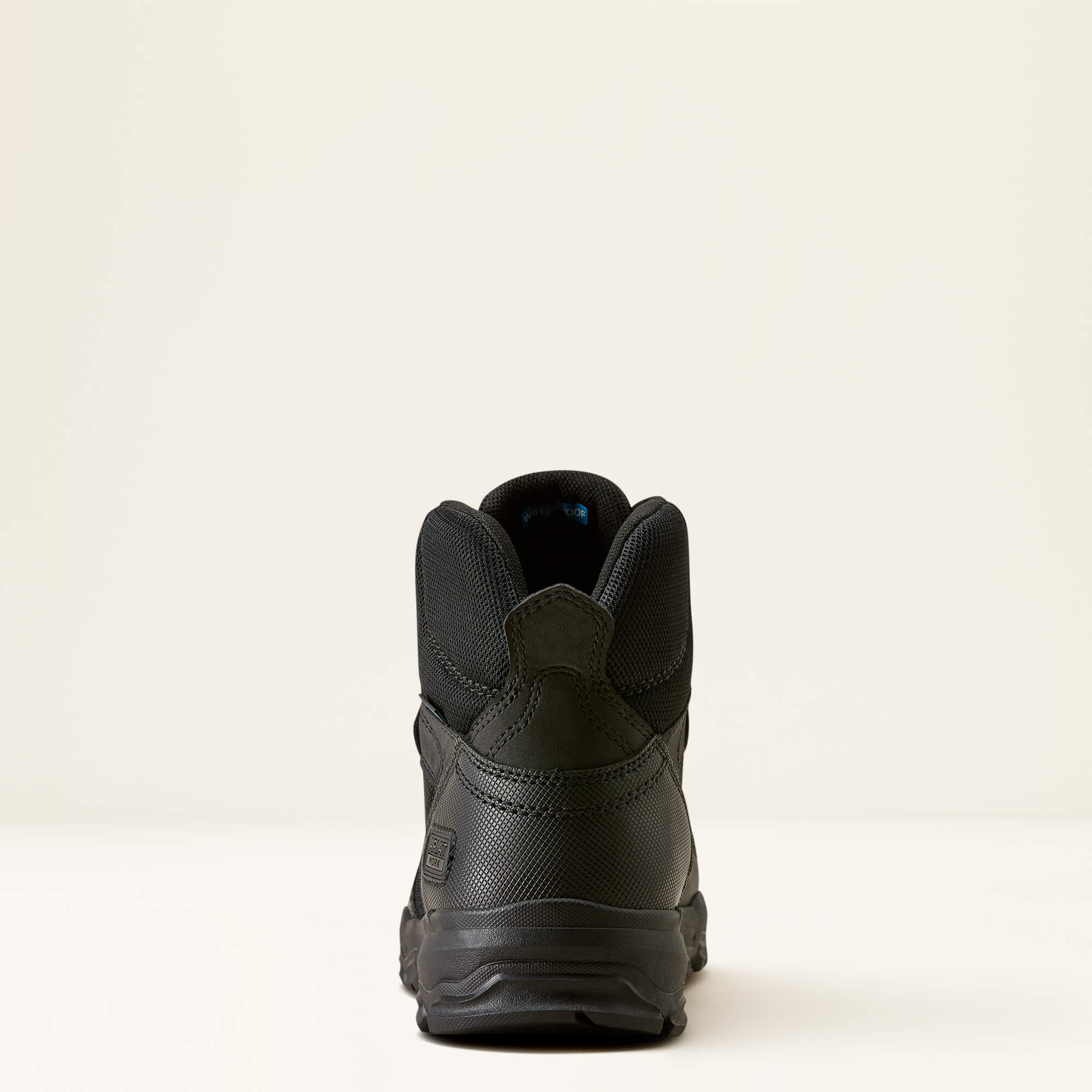 Stryker Neo Waterproof Work Boot Heel - BLACK