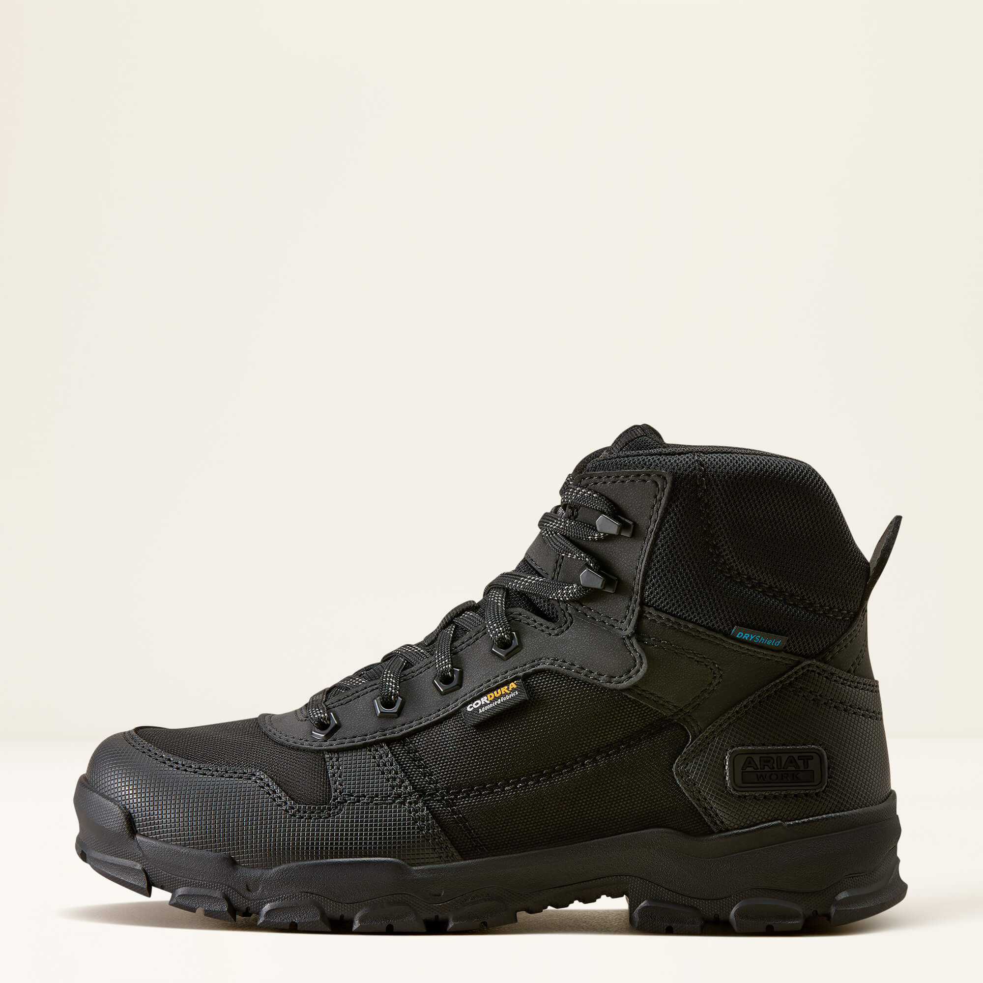 Stryker Neo Waterproof Work Boot Side - BLACK