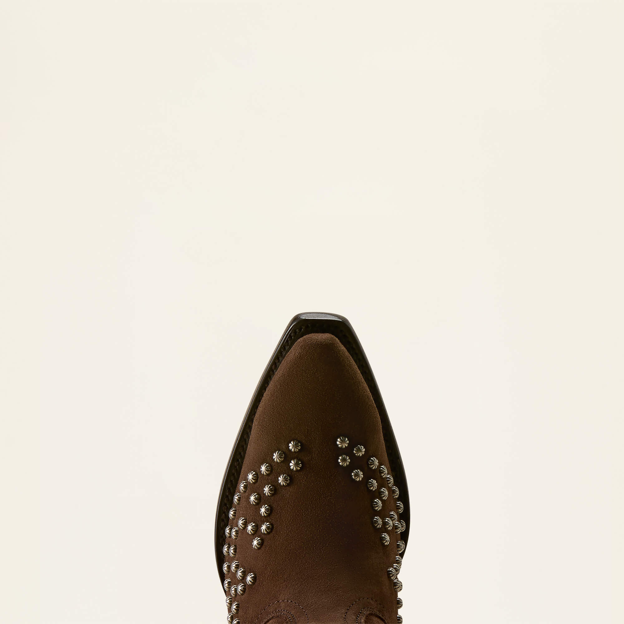 Vixen X Toe Western Boot Toe - WALNUT SUEDE
