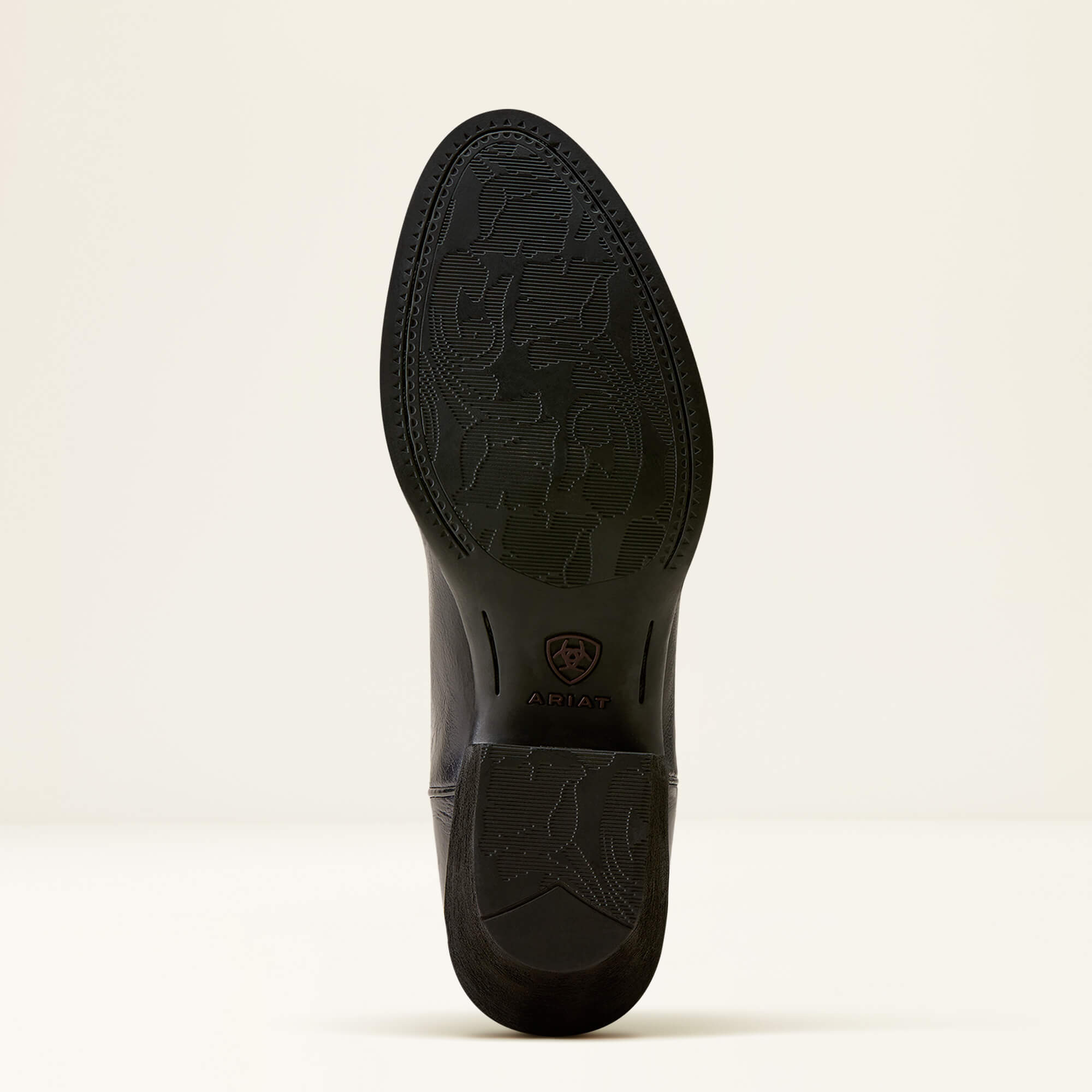 Heritage Noir R Toe Western Boot Sole - DRESSY BLACK