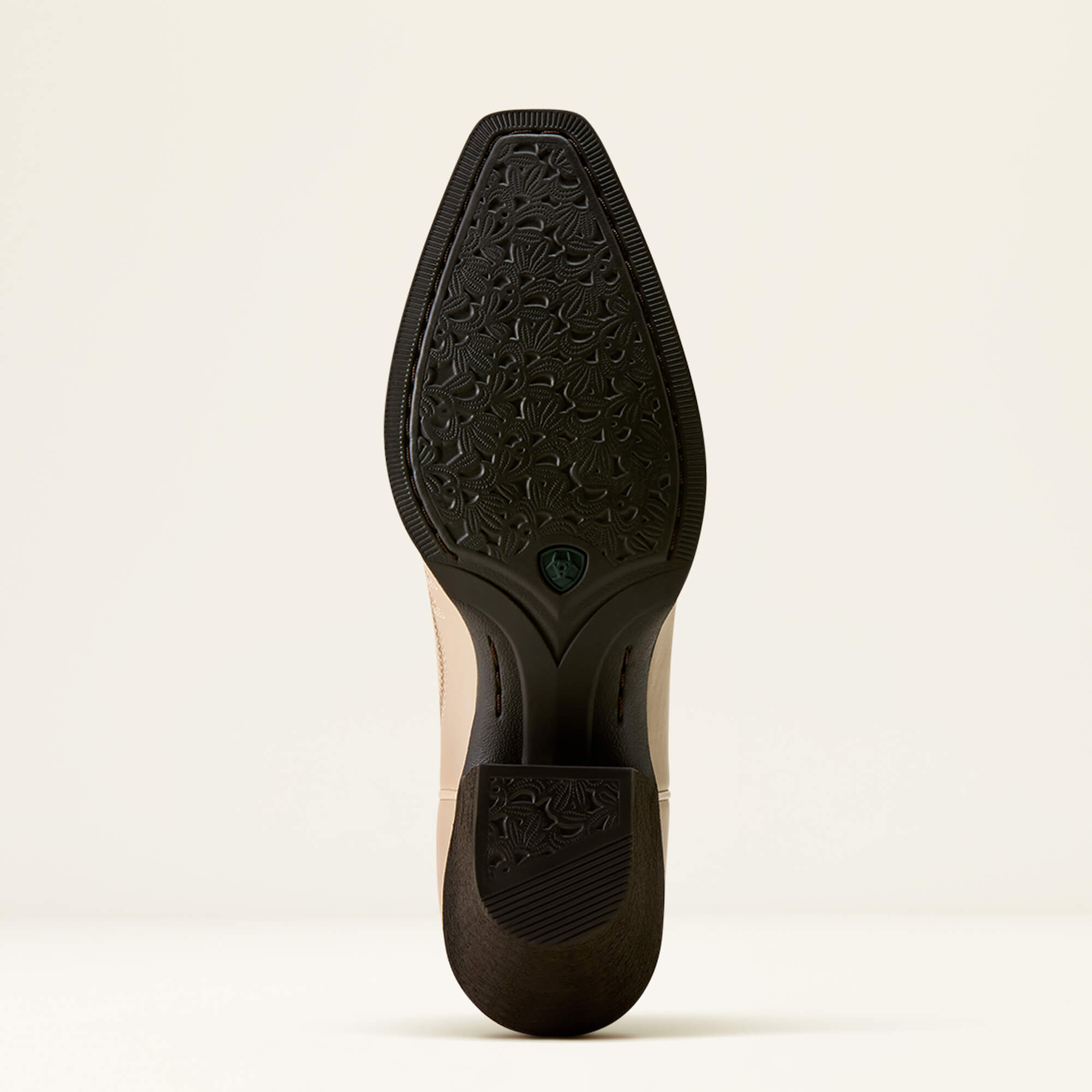Round Up Collins D Toe Western Boot Sole - BUTTERCREAM