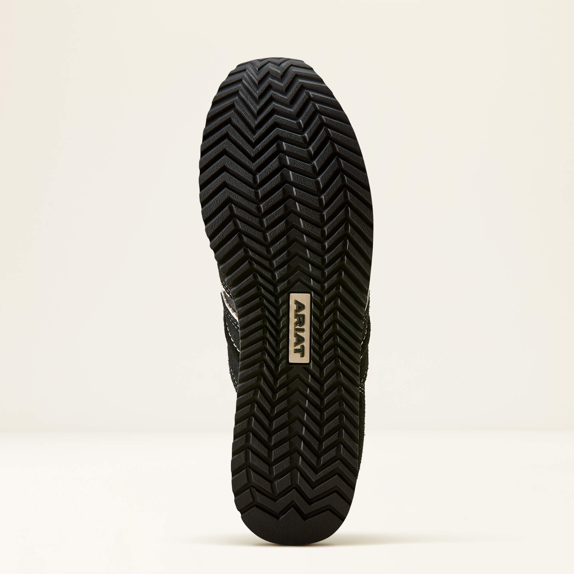 Ranch Runner Shoe Sole - BLACK SUEDE|BLACK AND WHITE HAIR ON